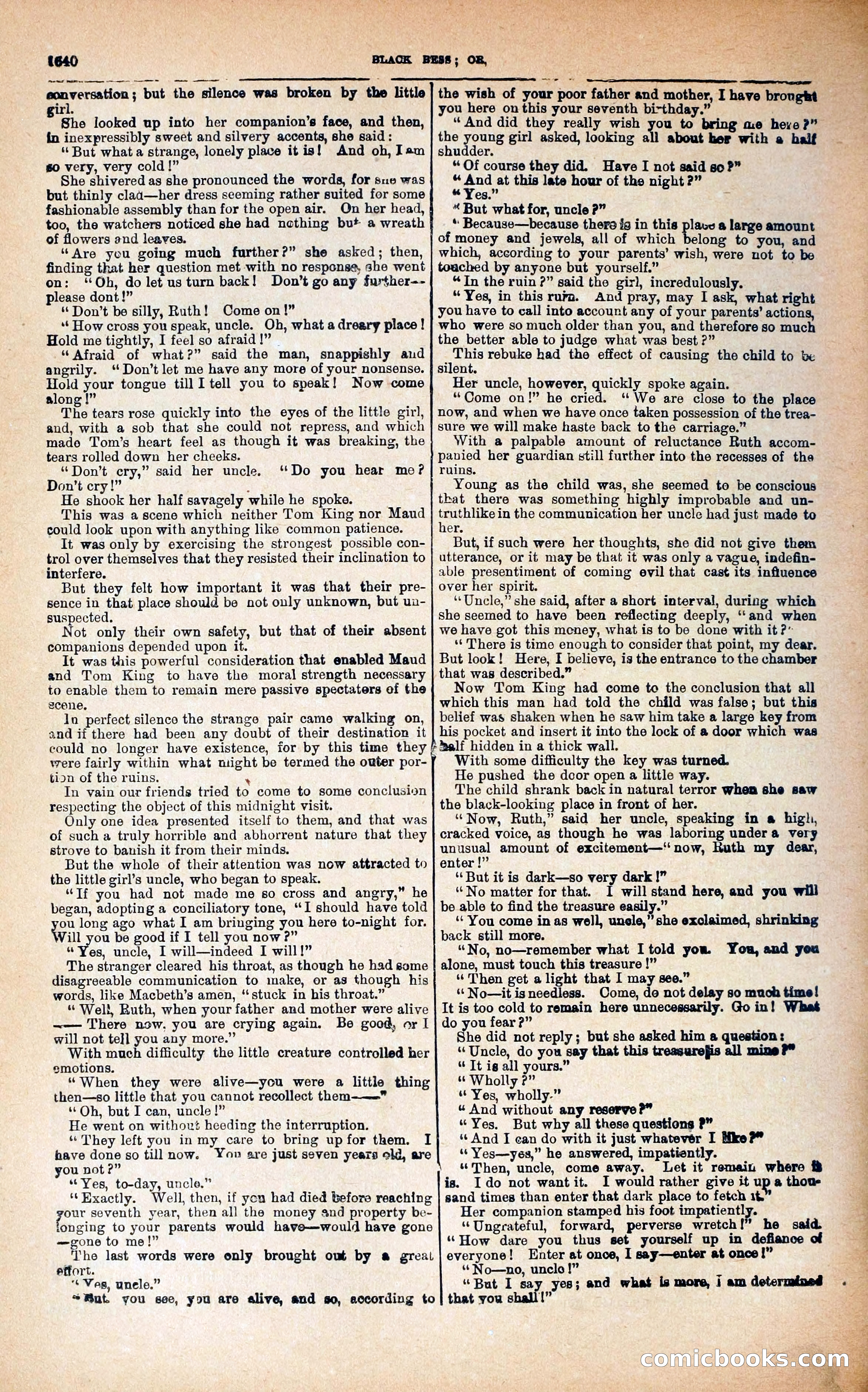 Black Bess; or, the Knight of the Road — page 268: Penny Dreadfuls, 1866