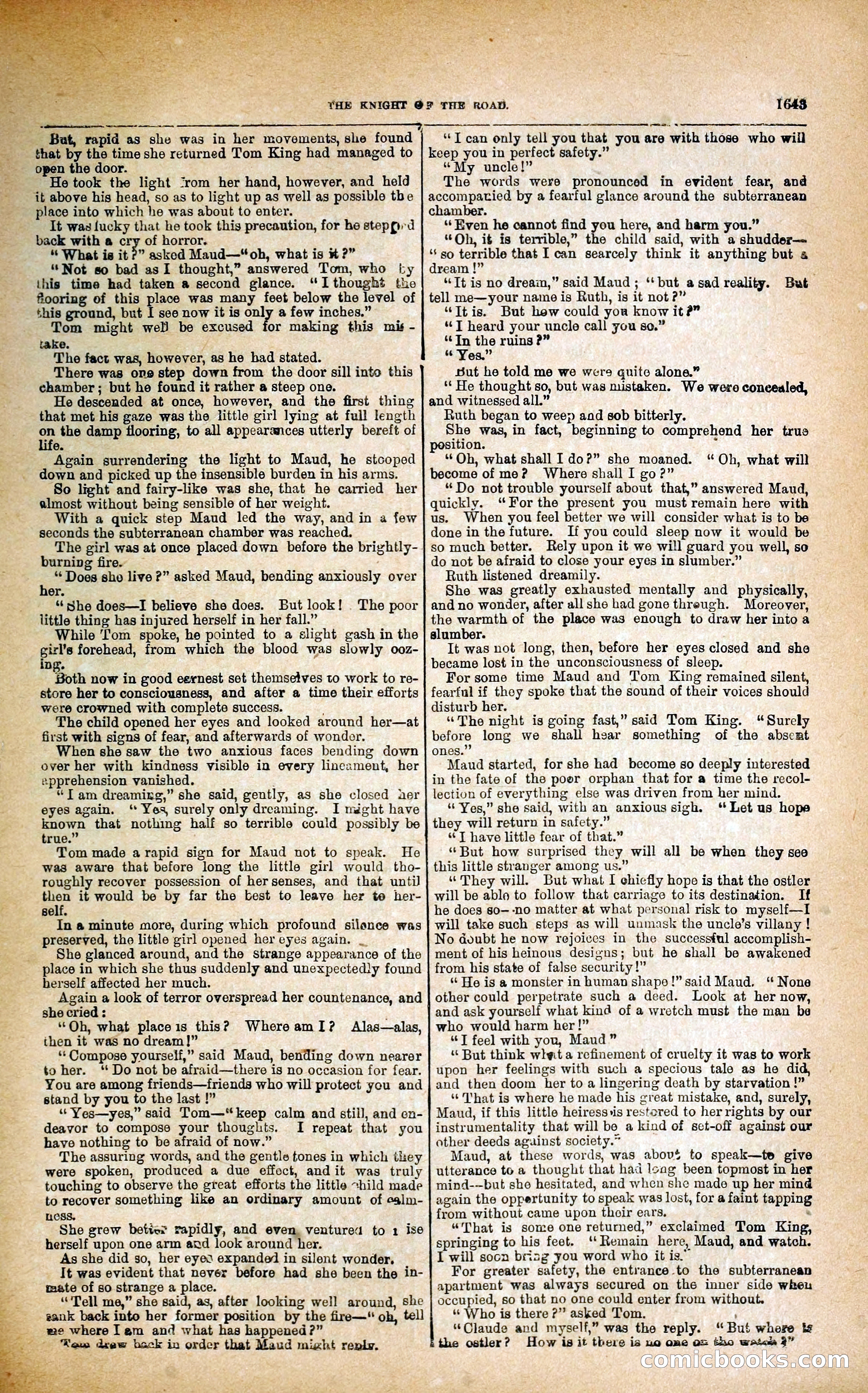 Black Bess; or, the Knight of the Road — page 271: Penny Dreadfuls, 1866