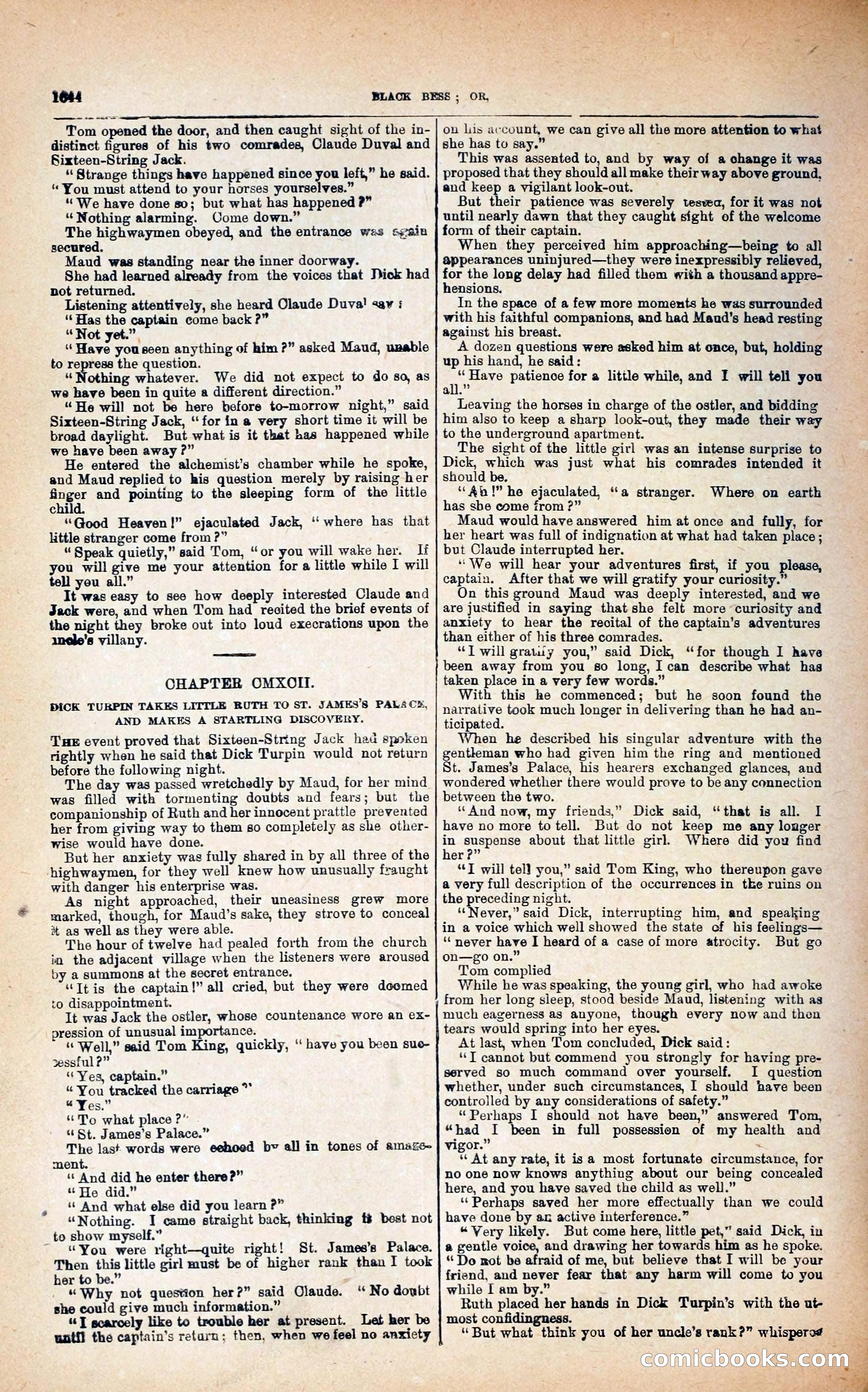 Black Bess; or, the Knight of the Road — page 272: Penny Dreadfuls, 1866
