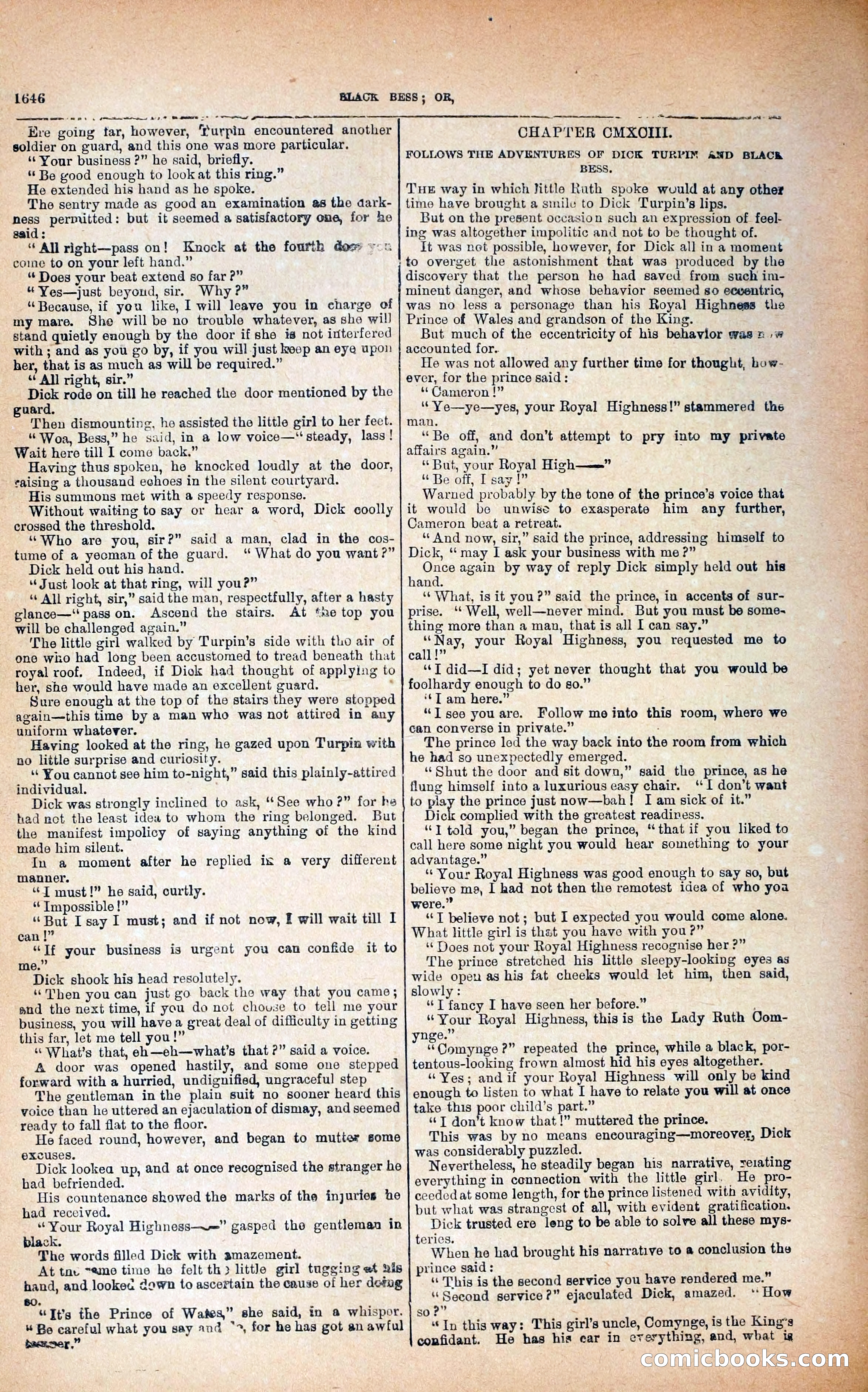 Black Bess; or, the Knight of the Road — page 274: Penny Dreadfuls, 1866