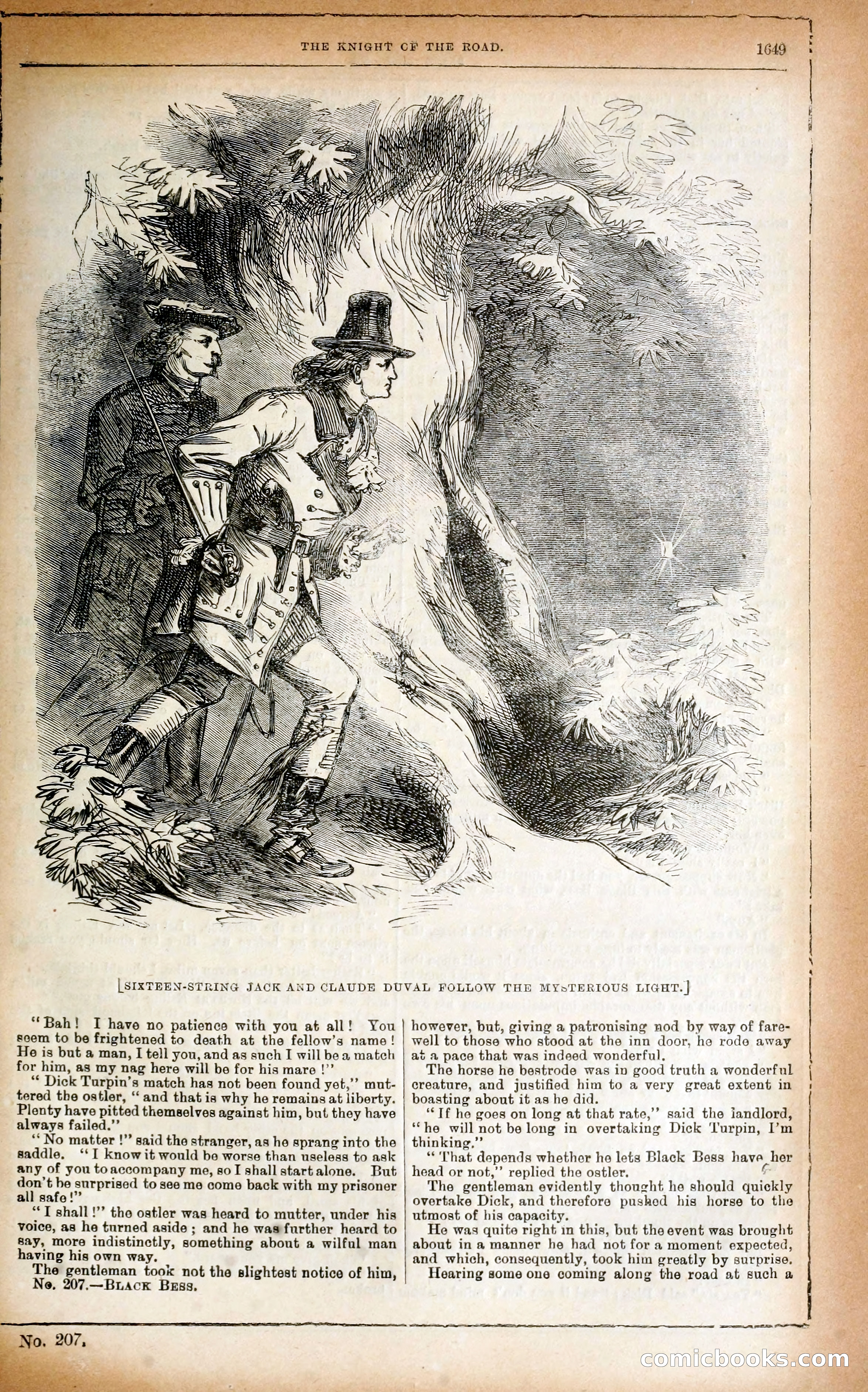 Black Bess; or, the Knight of the Road — page 277: Penny Dreadfuls, 1866