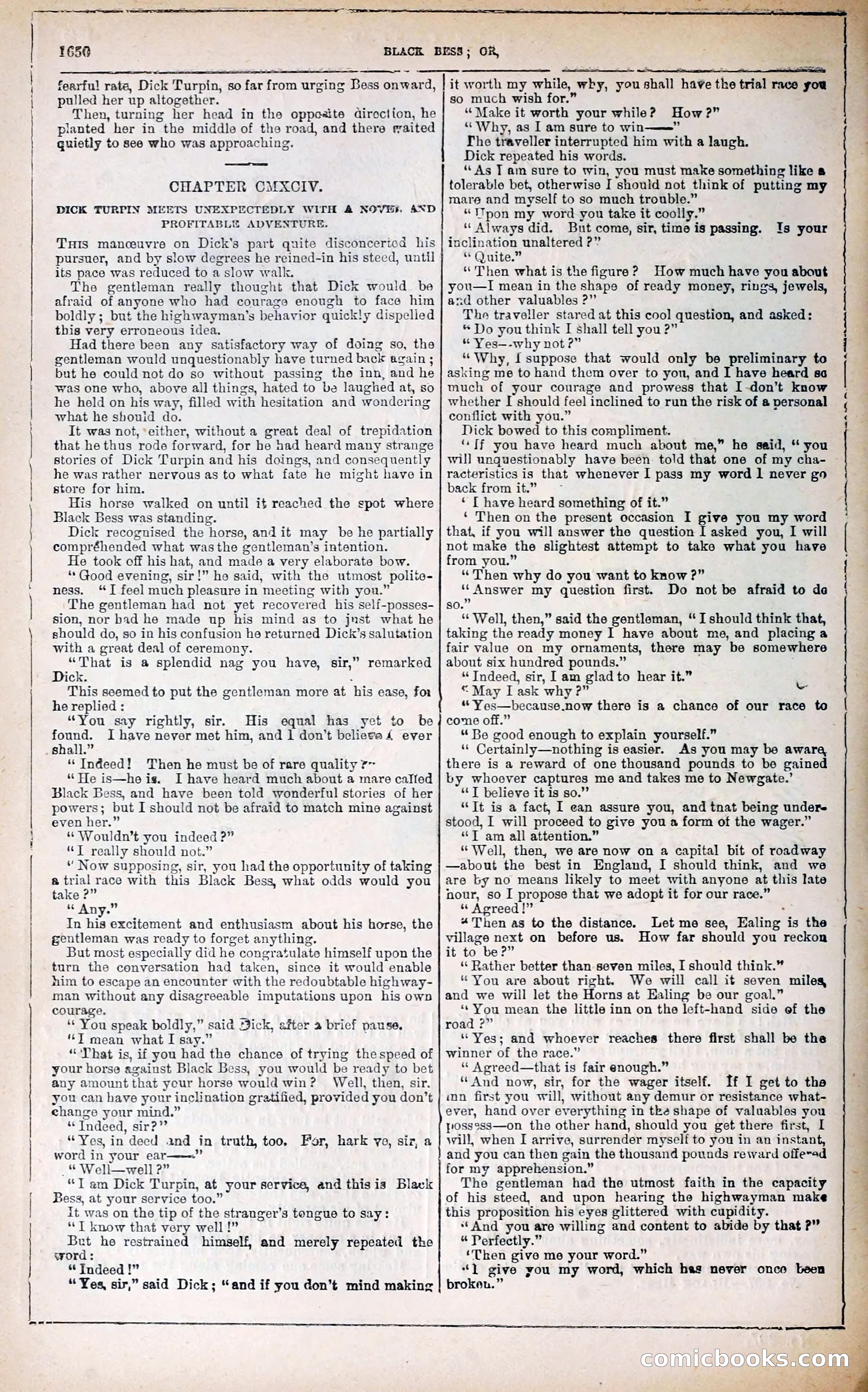 Black Bess; or, the Knight of the Road — page 278: Penny Dreadfuls, 1866