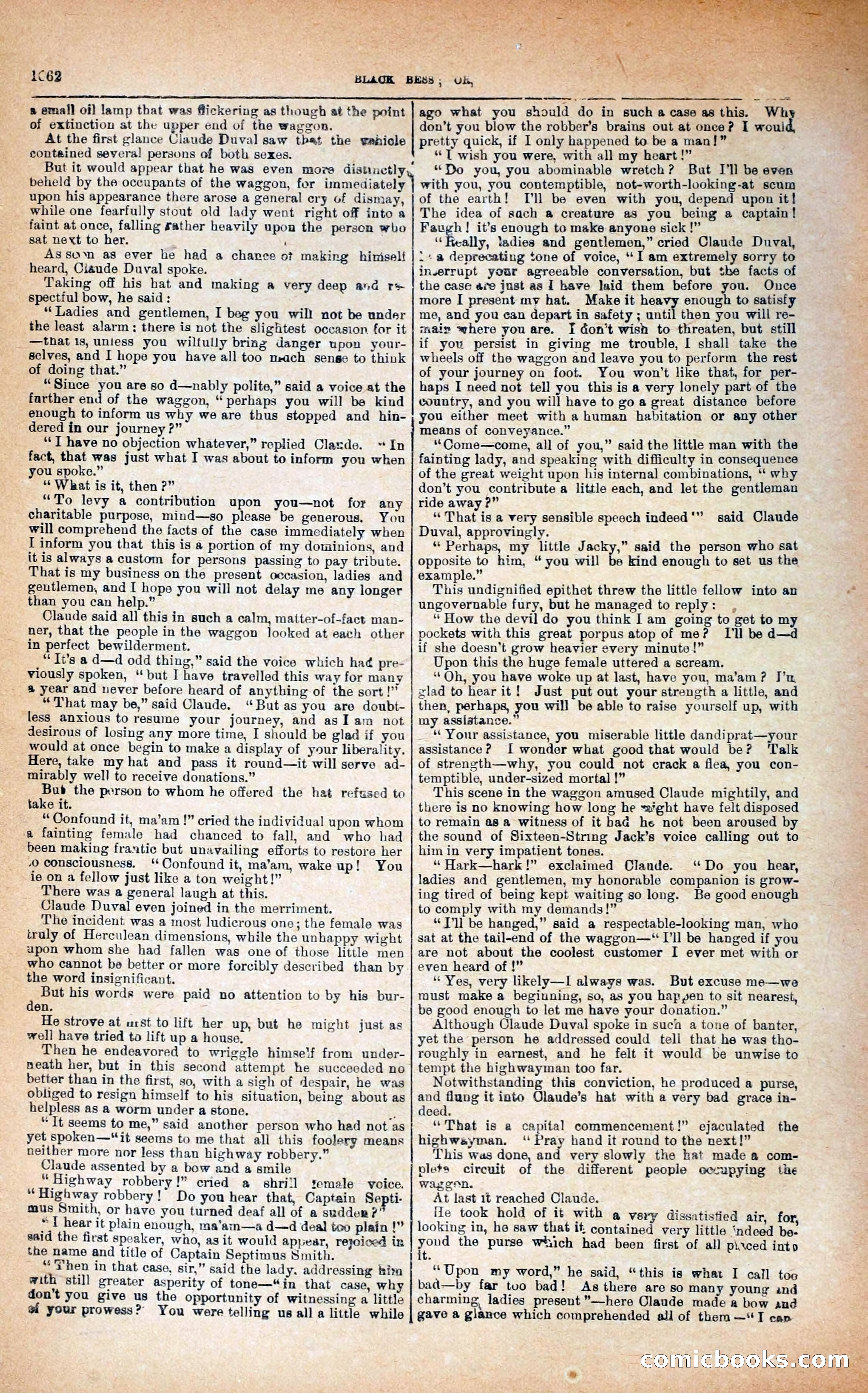 Black Bess; or, the Knight of the Road — page 290: Penny Dreadfuls, 1866
