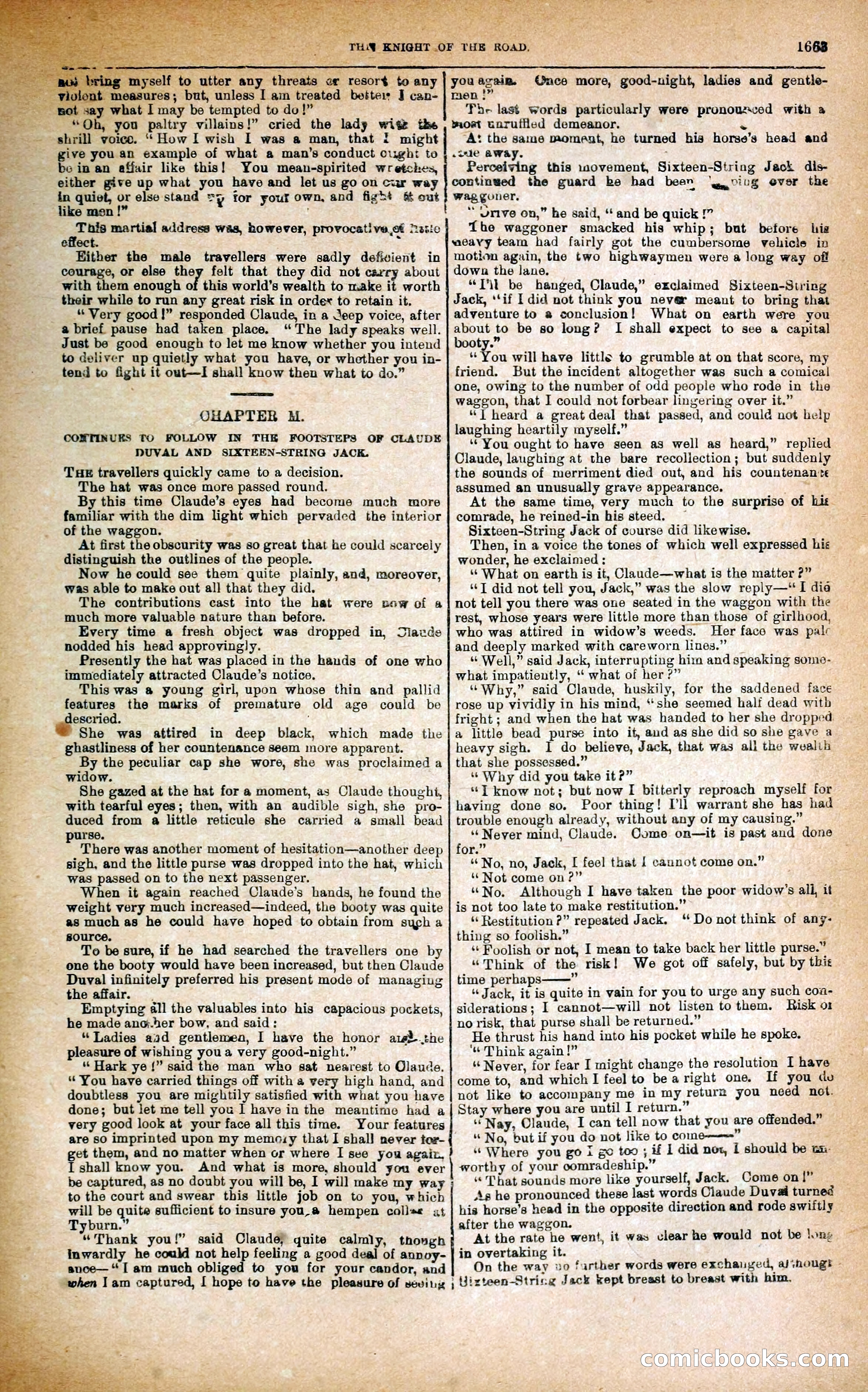 Black Bess; or, the Knight of the Road — page 291: Penny Dreadfuls, 1866