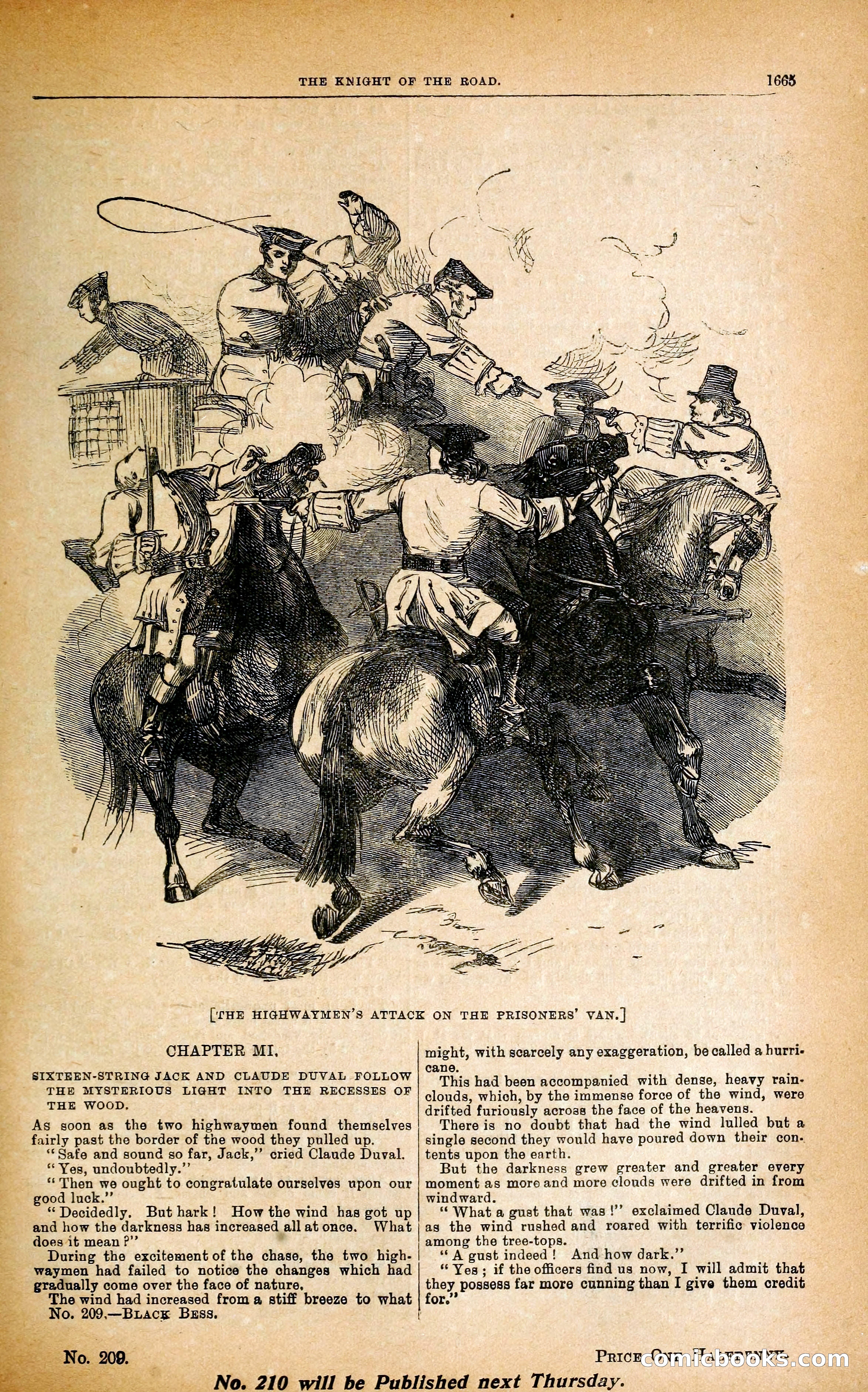 Black Bess; or, the Knight of the Road — page 293: Penny Dreadfuls, 1866