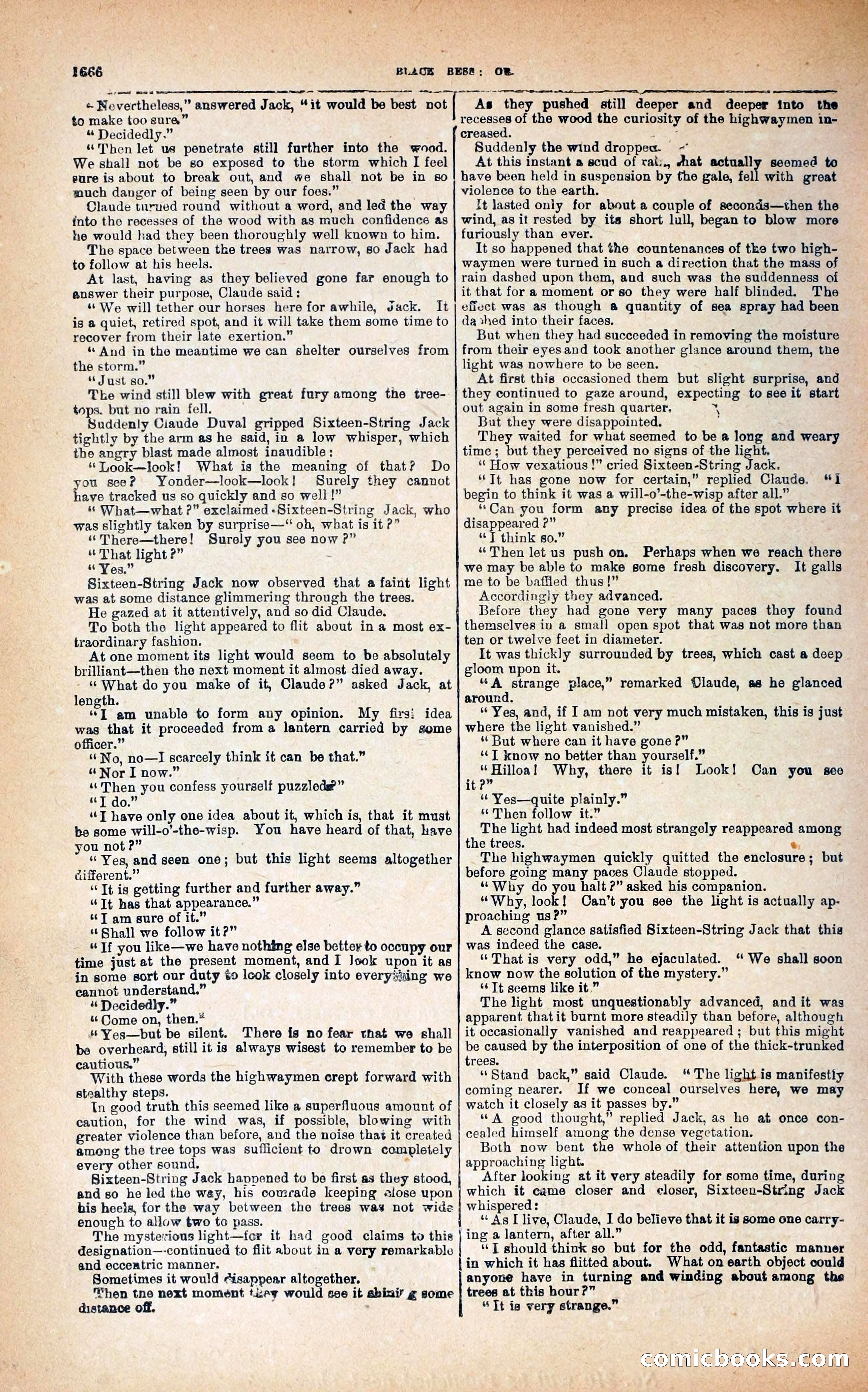 Black Bess; or, the Knight of the Road — page 294: Penny Dreadfuls, 1866