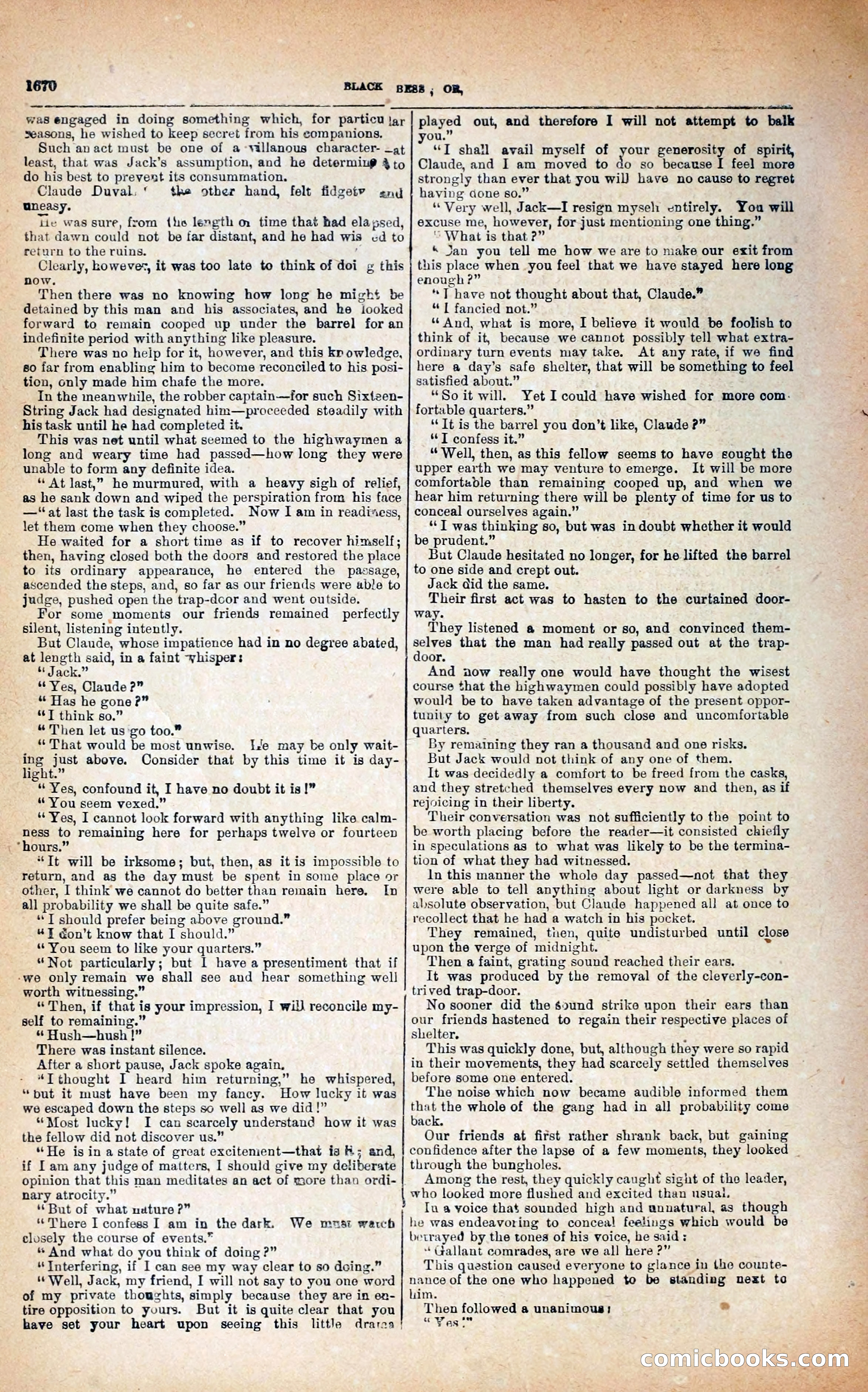Black Bess; or, the Knight of the Road — page 298: Penny Dreadfuls, 1866