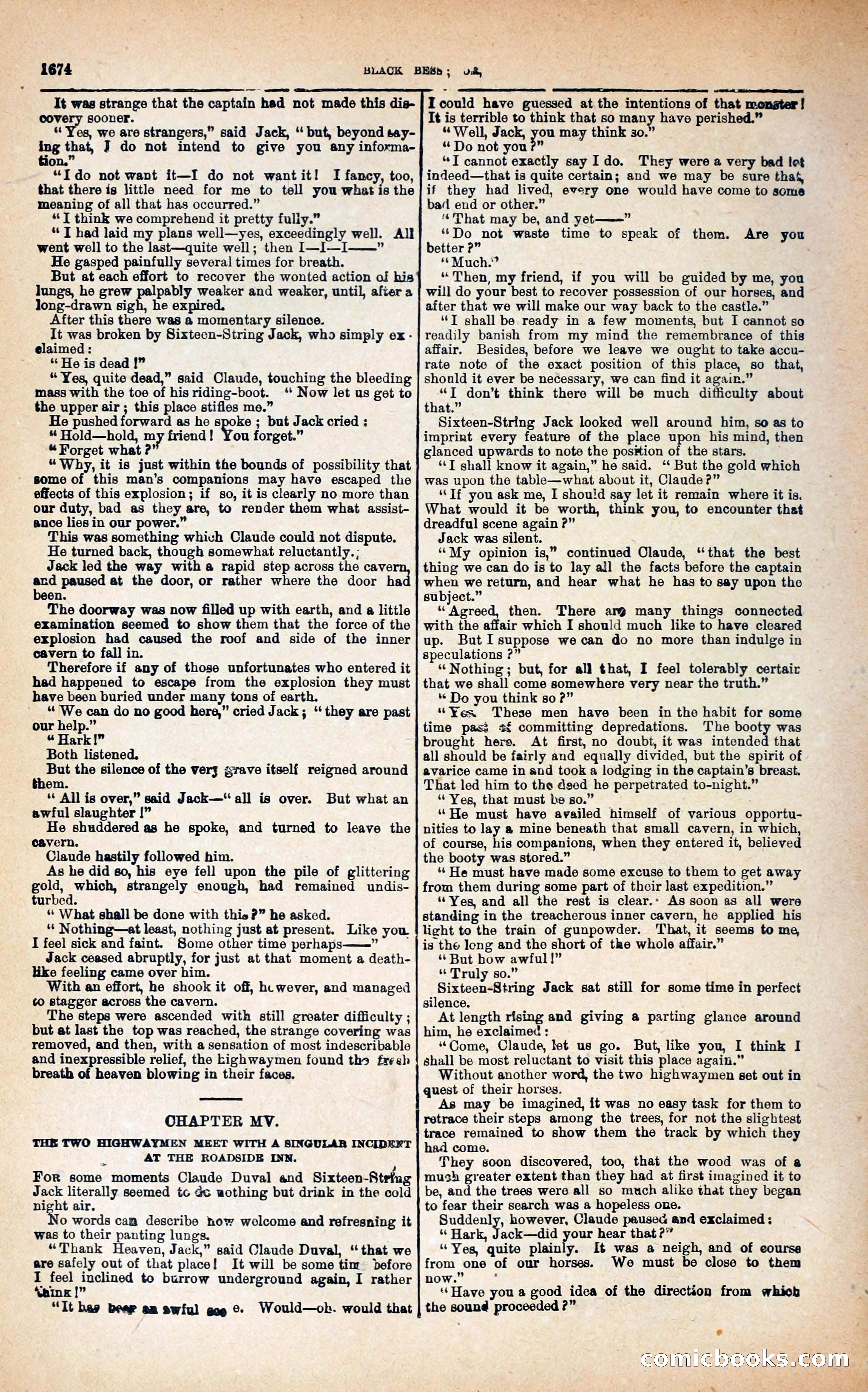 Black Bess; or, the Knight of the Road — page 302: Penny Dreadfuls, 1866