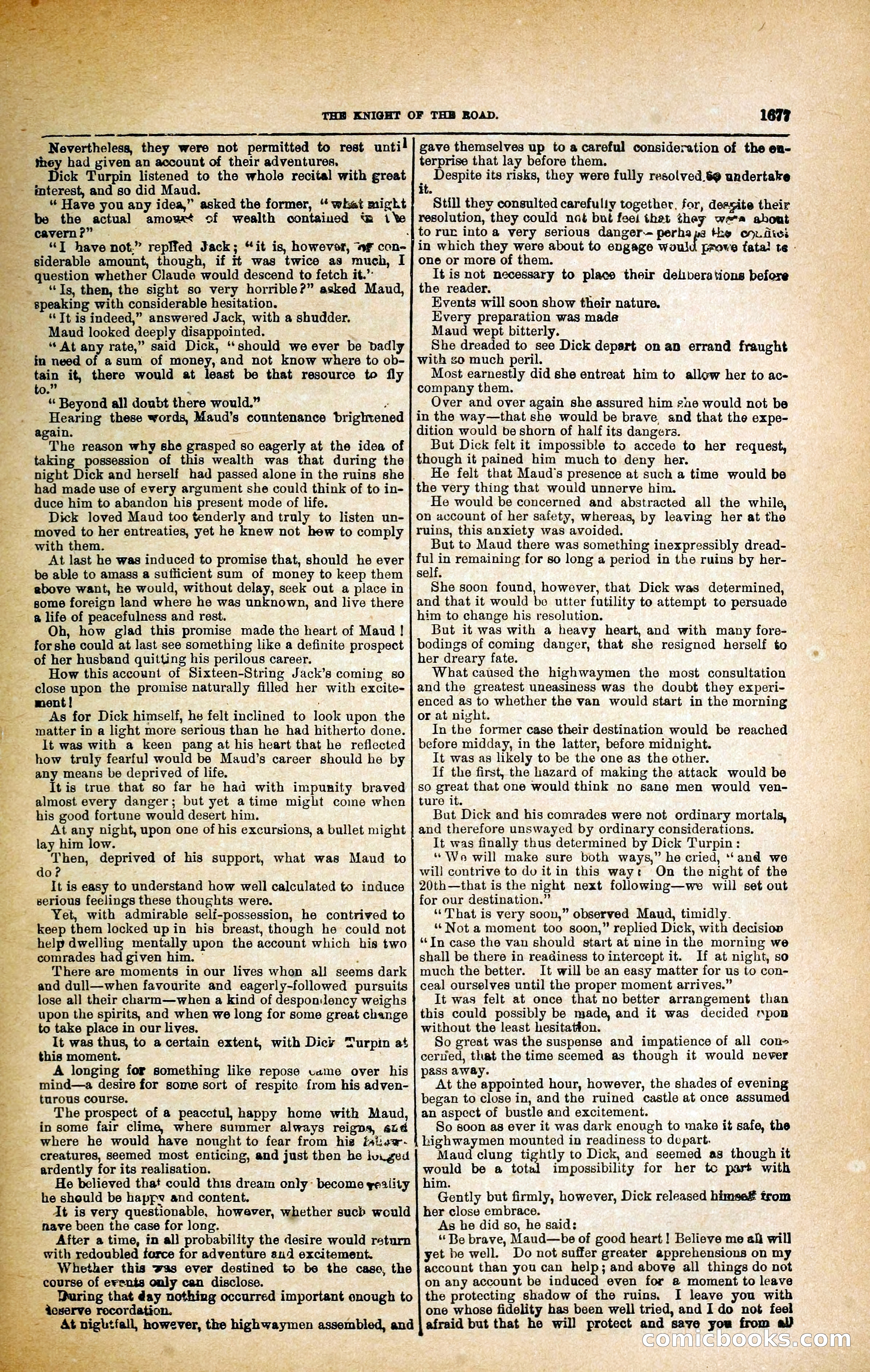 Black Bess; or, the Knight of the Road — page 305: Penny Dreadfuls, 1866