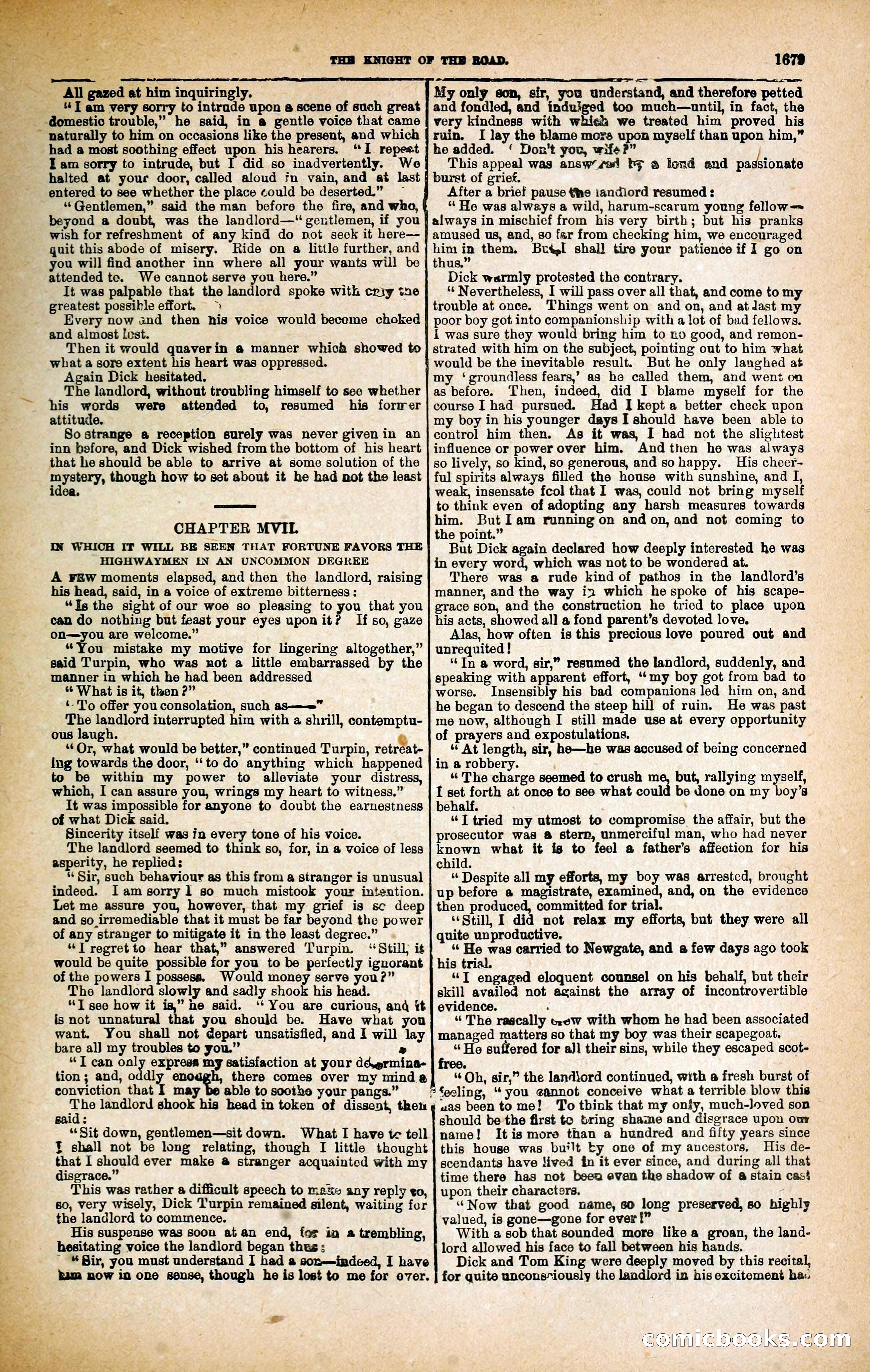 Black Bess; or, the Knight of the Road — page 307: Penny Dreadfuls, 1866