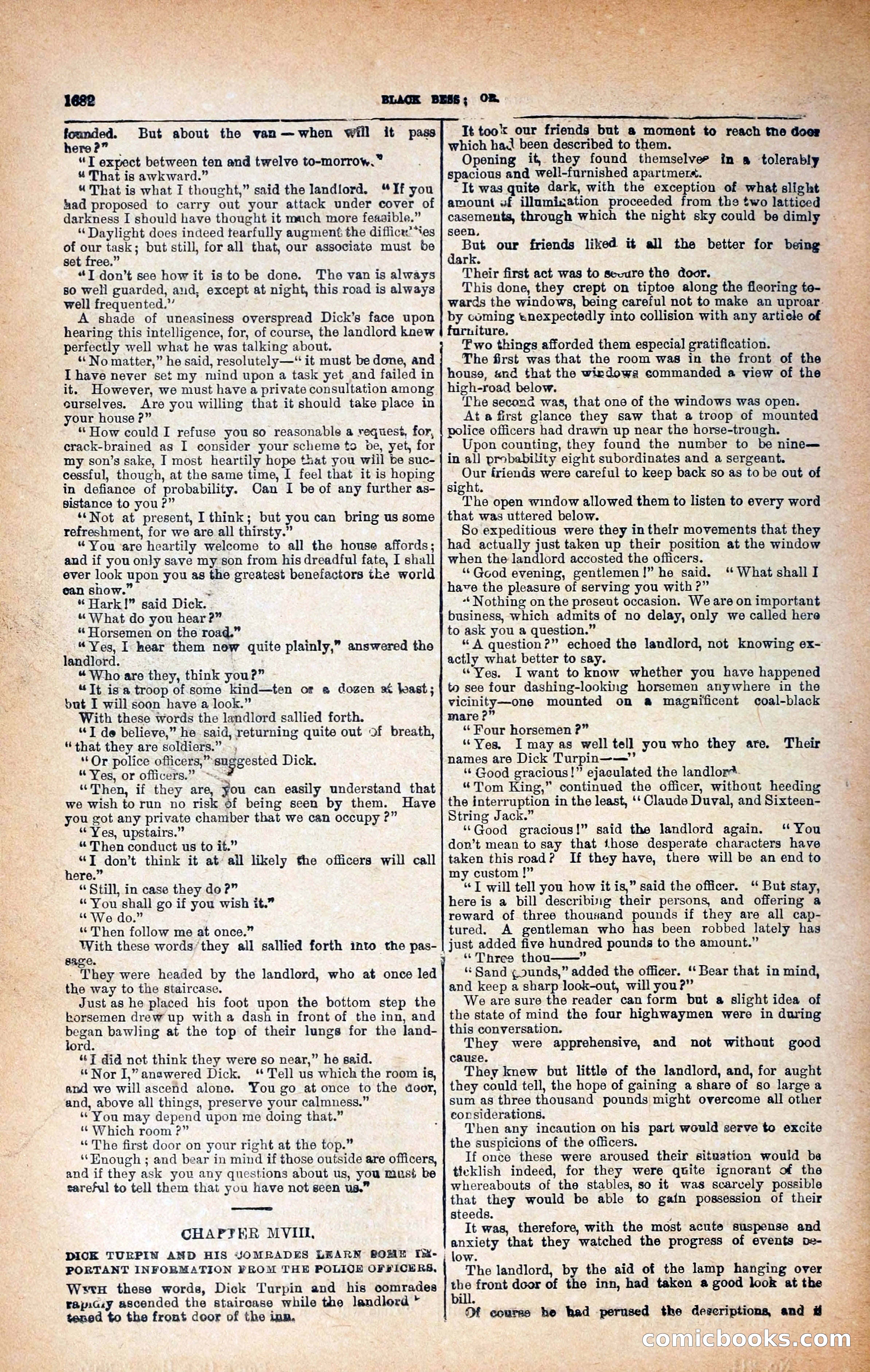 Black Bess; or, the Knight of the Road — page 310: Penny Dreadfuls, 1866