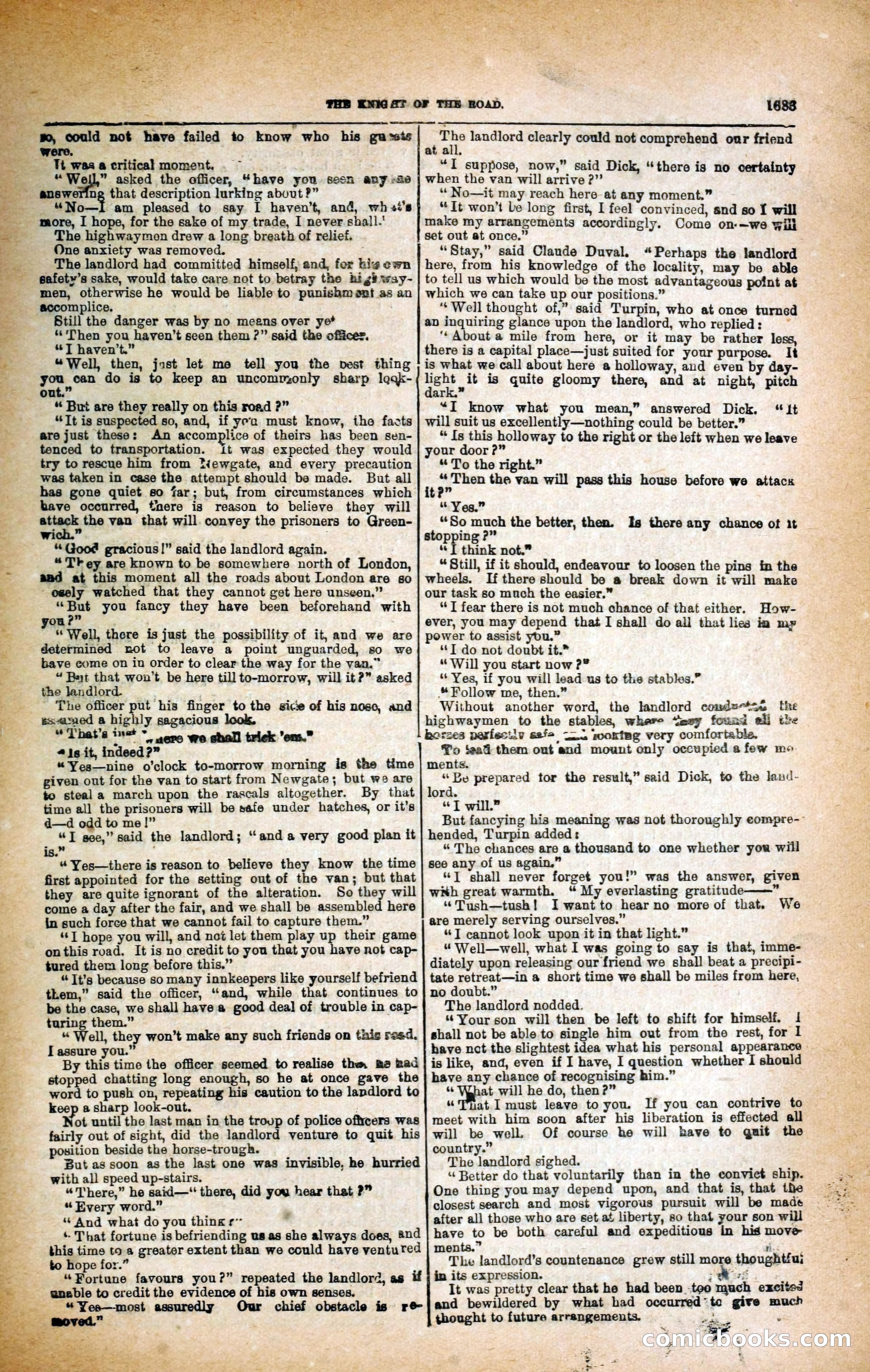 Black Bess; or, the Knight of the Road — page 311: Penny Dreadfuls, 1866