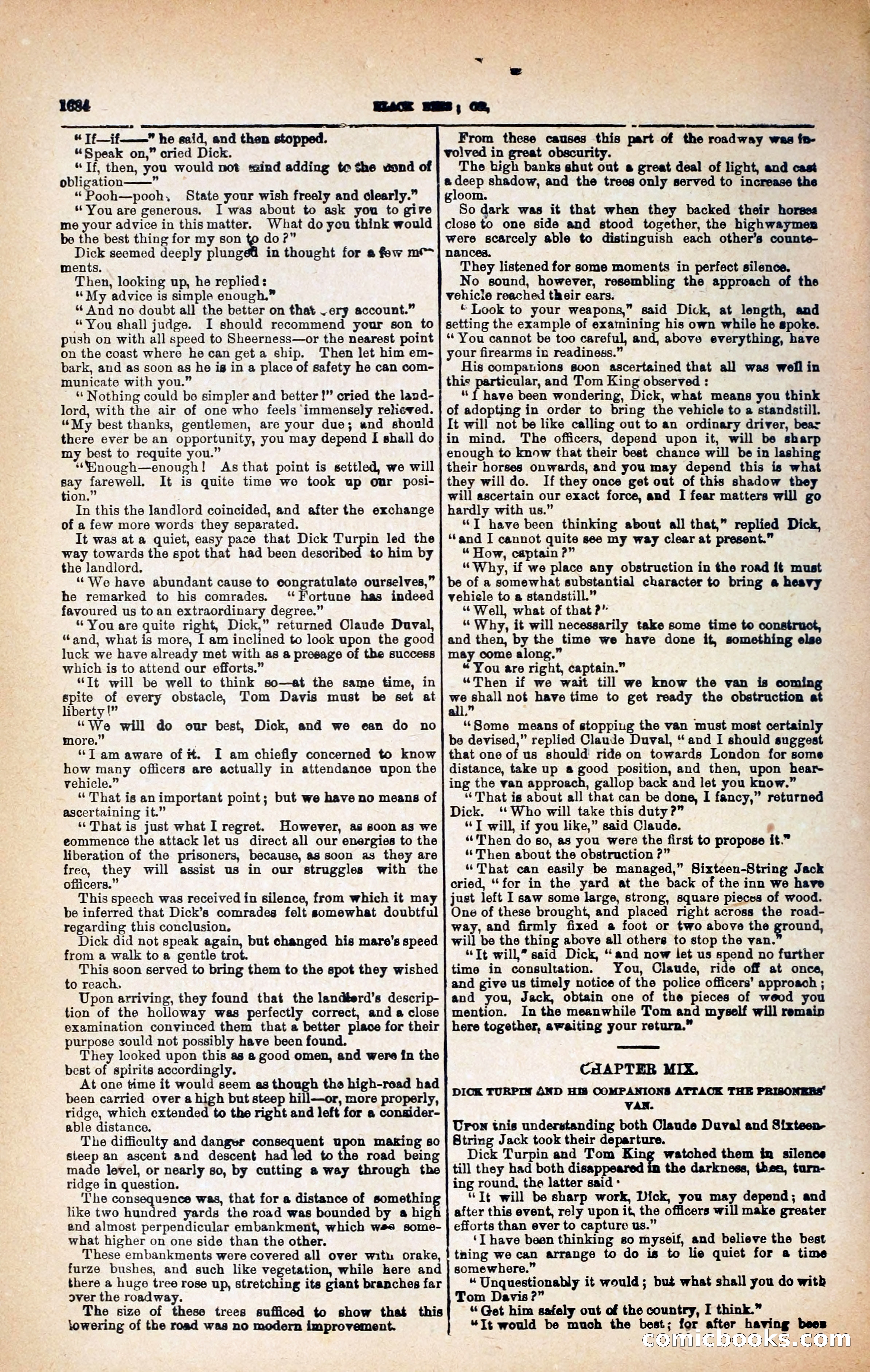 Black Bess; or, the Knight of the Road — page 312: Penny Dreadfuls, 1866
