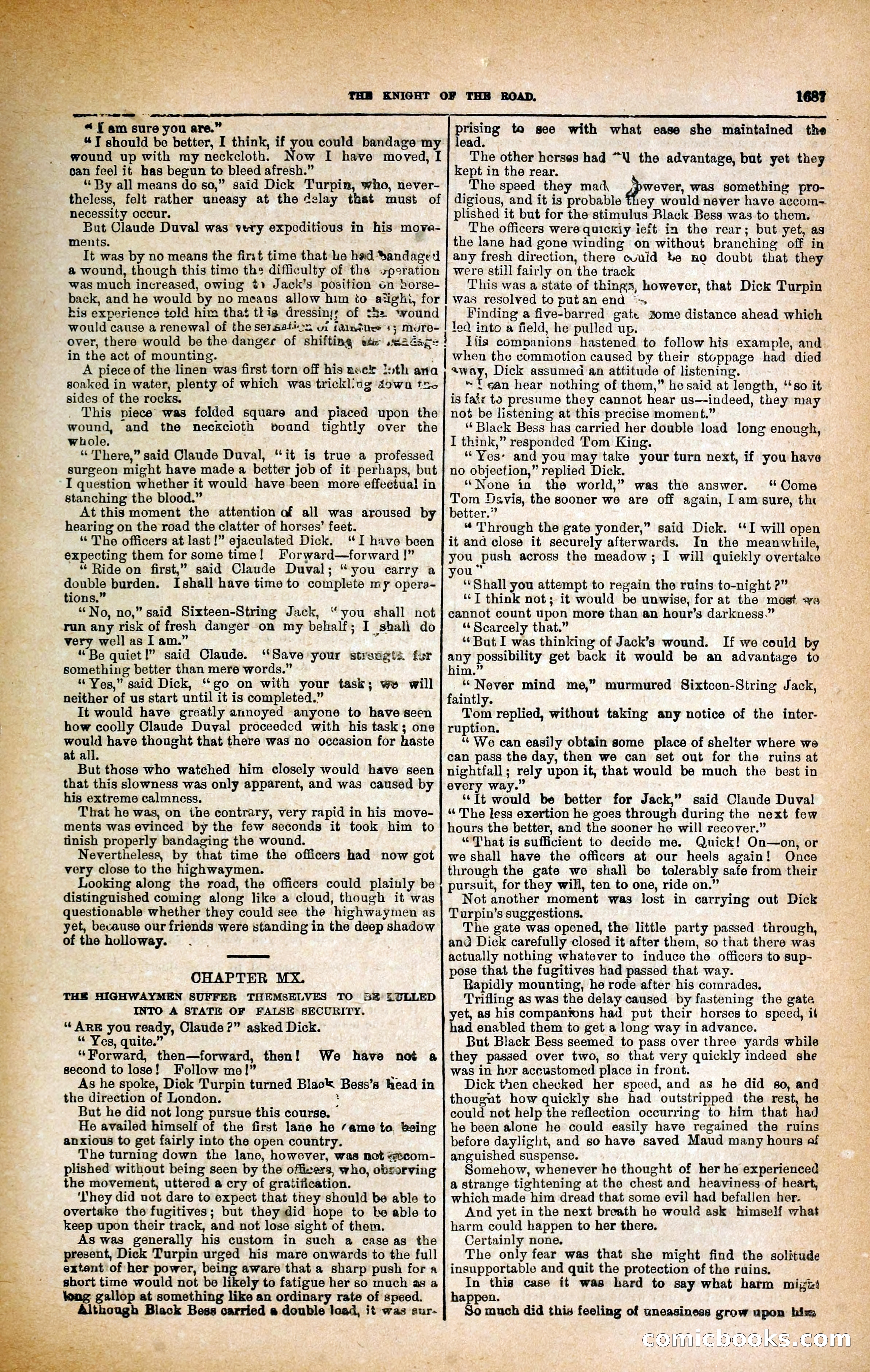 Black Bess; or, the Knight of the Road — page 315: Penny Dreadfuls, 1866