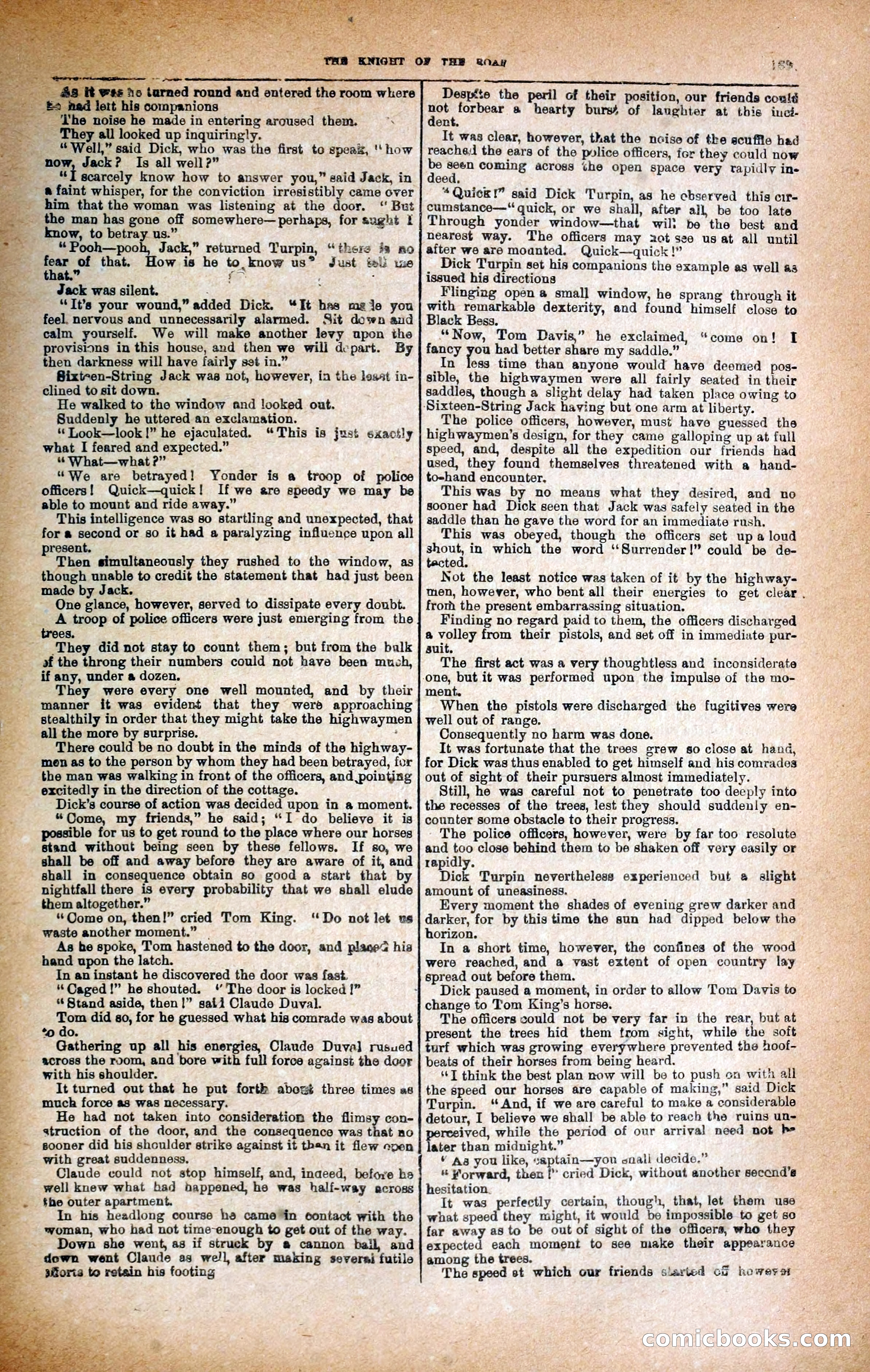 Black Bess; or, the Knight of the Road — page 319: Penny Dreadfuls, 1866