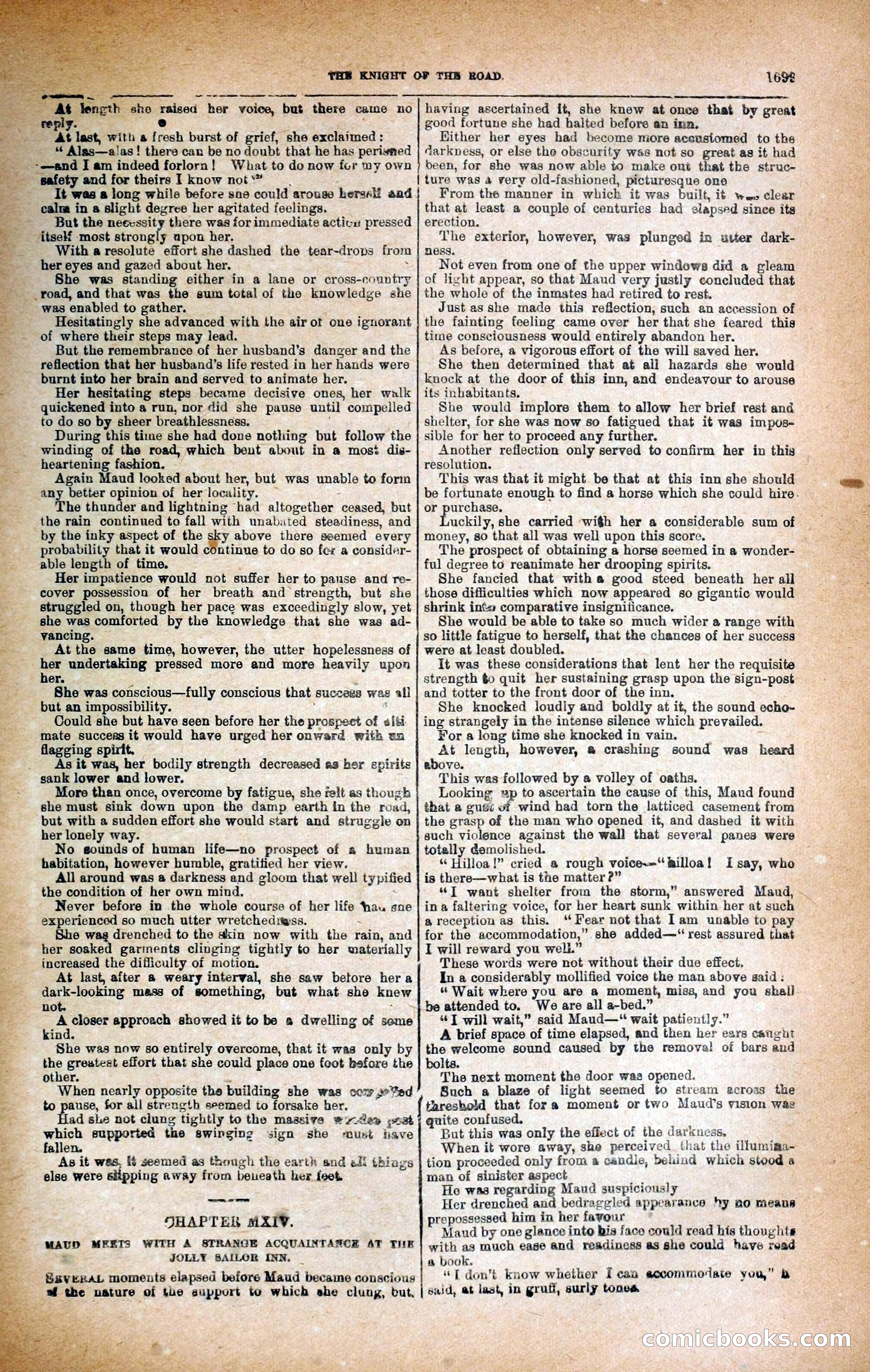 Black Bess; or, the Knight of the Road — page 327: Penny Dreadfuls, 1866