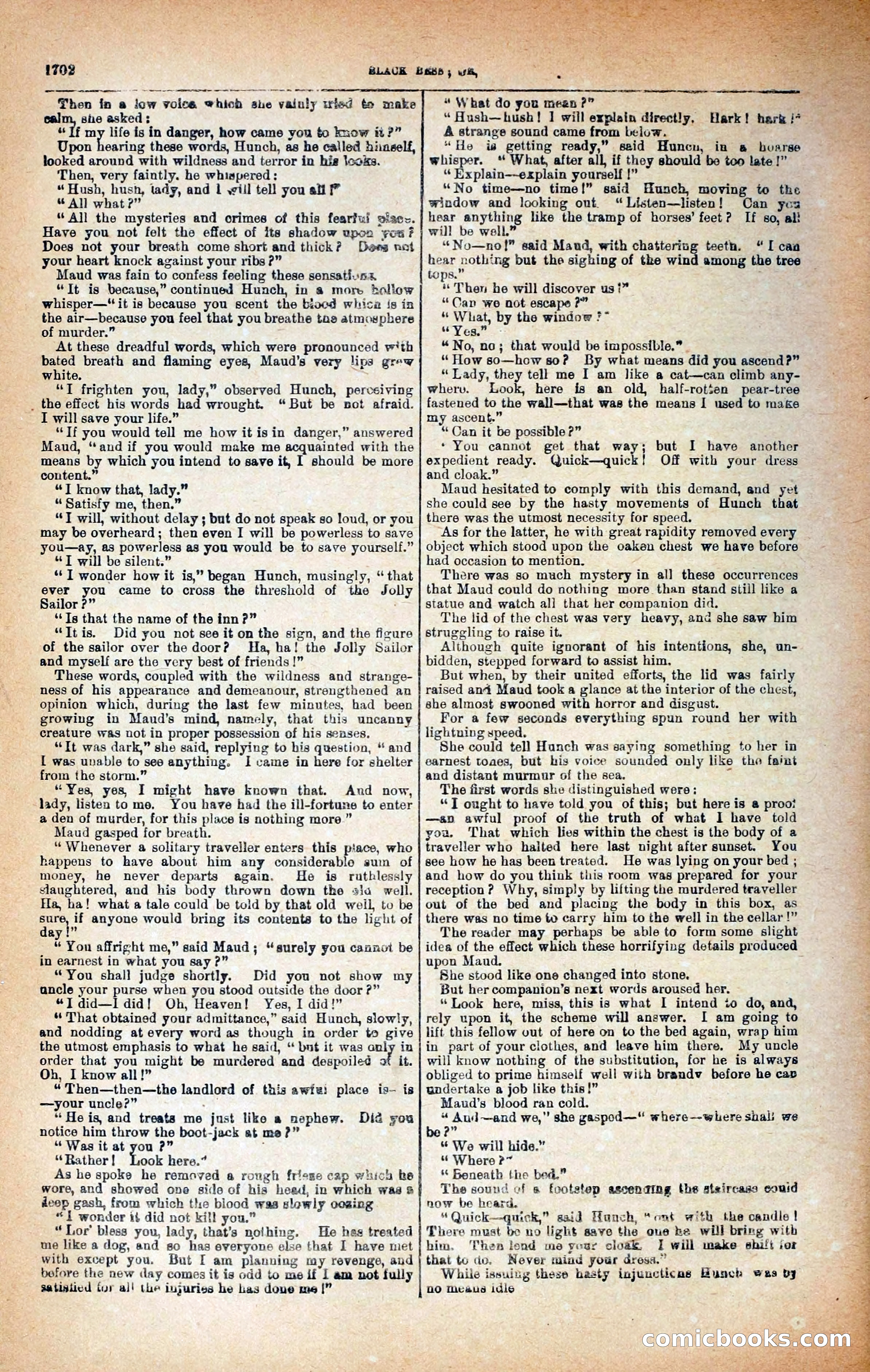 Black Bess; or, the Knight of the Road — page 330: Penny Dreadfuls, 1866