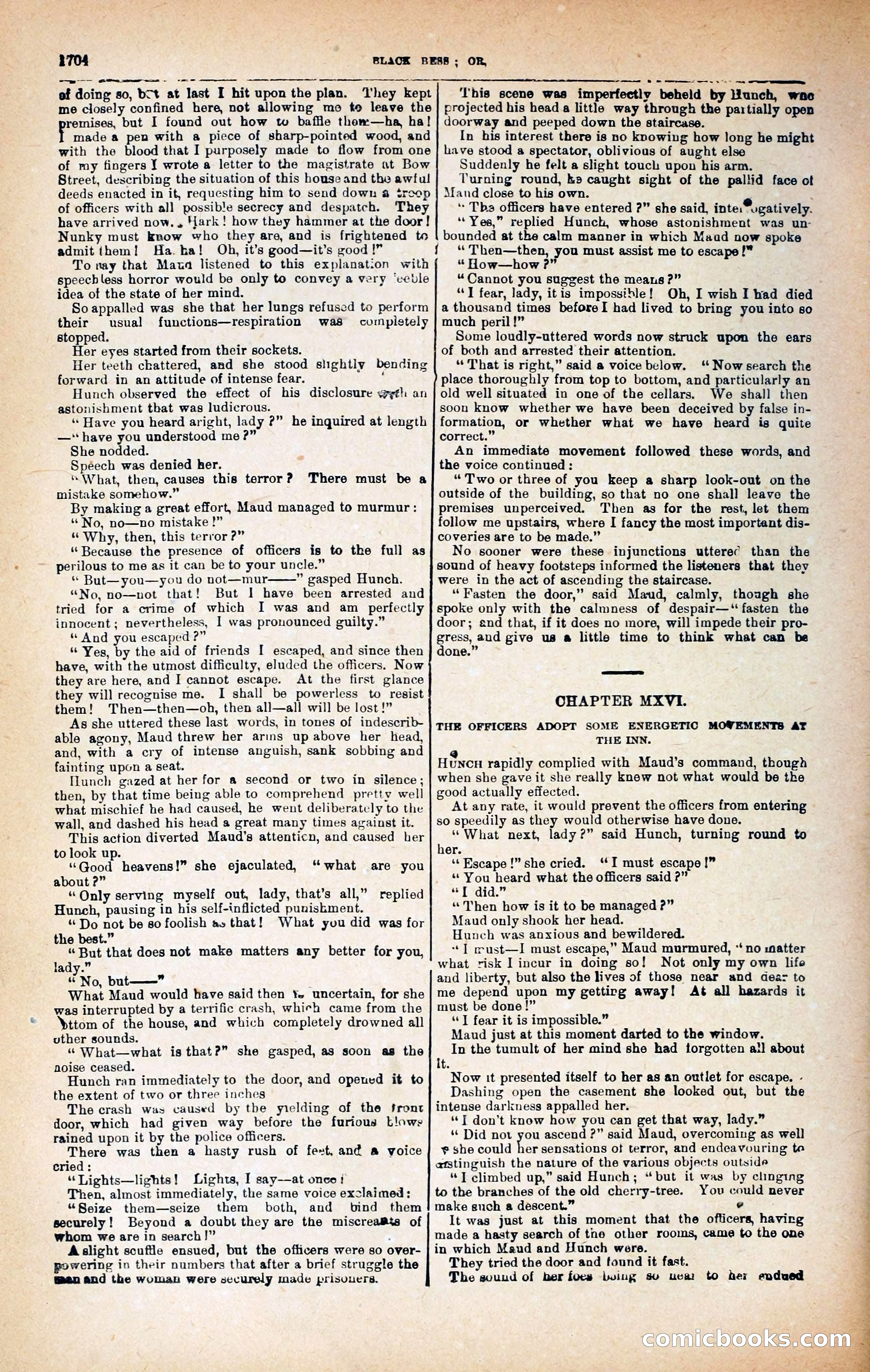 Black Bess; or, the Knight of the Road — page 332: Penny Dreadfuls, 1866