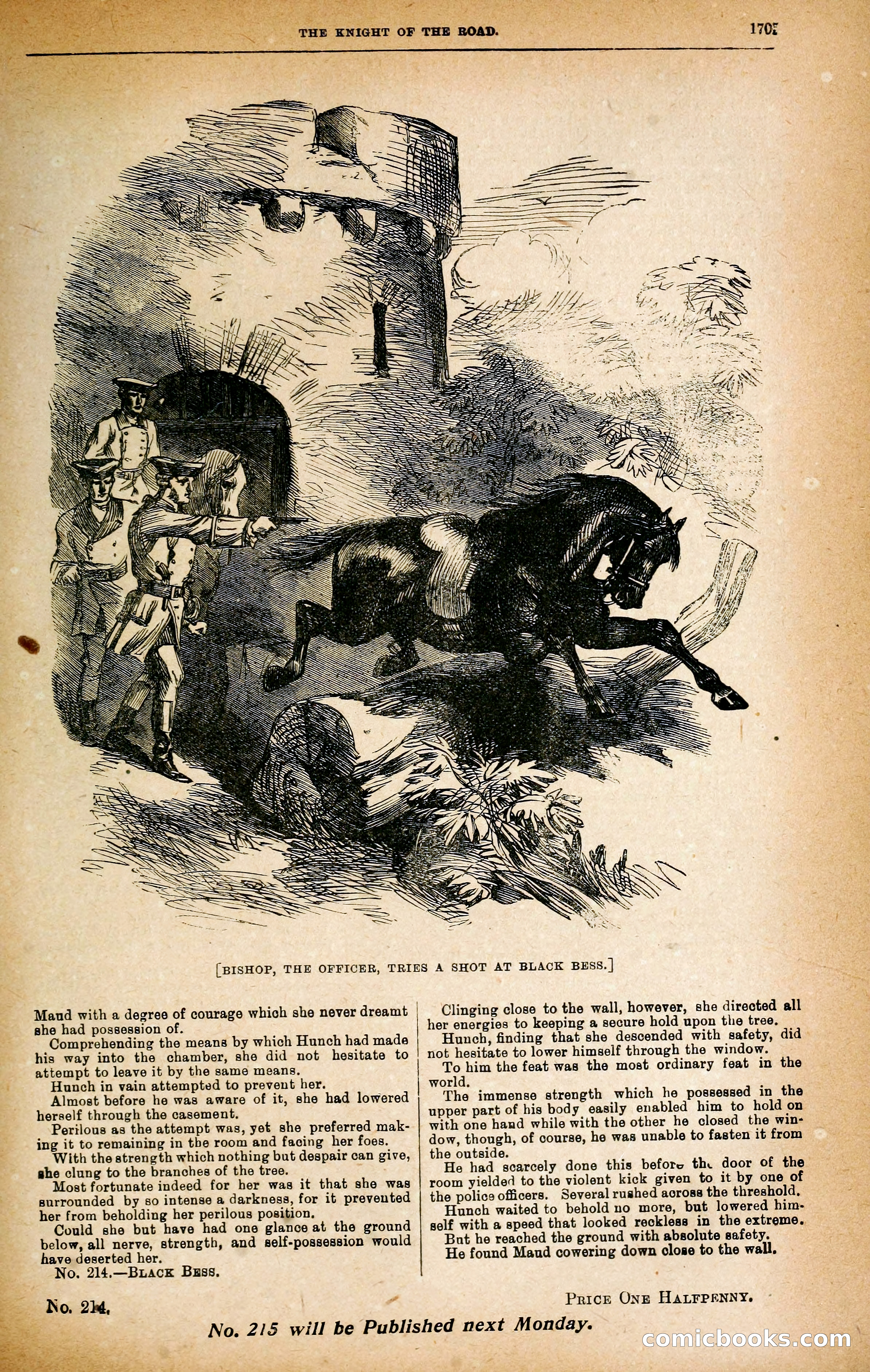 Black Bess; or, the Knight of the Road — page 333: Penny Dreadfuls, 1866