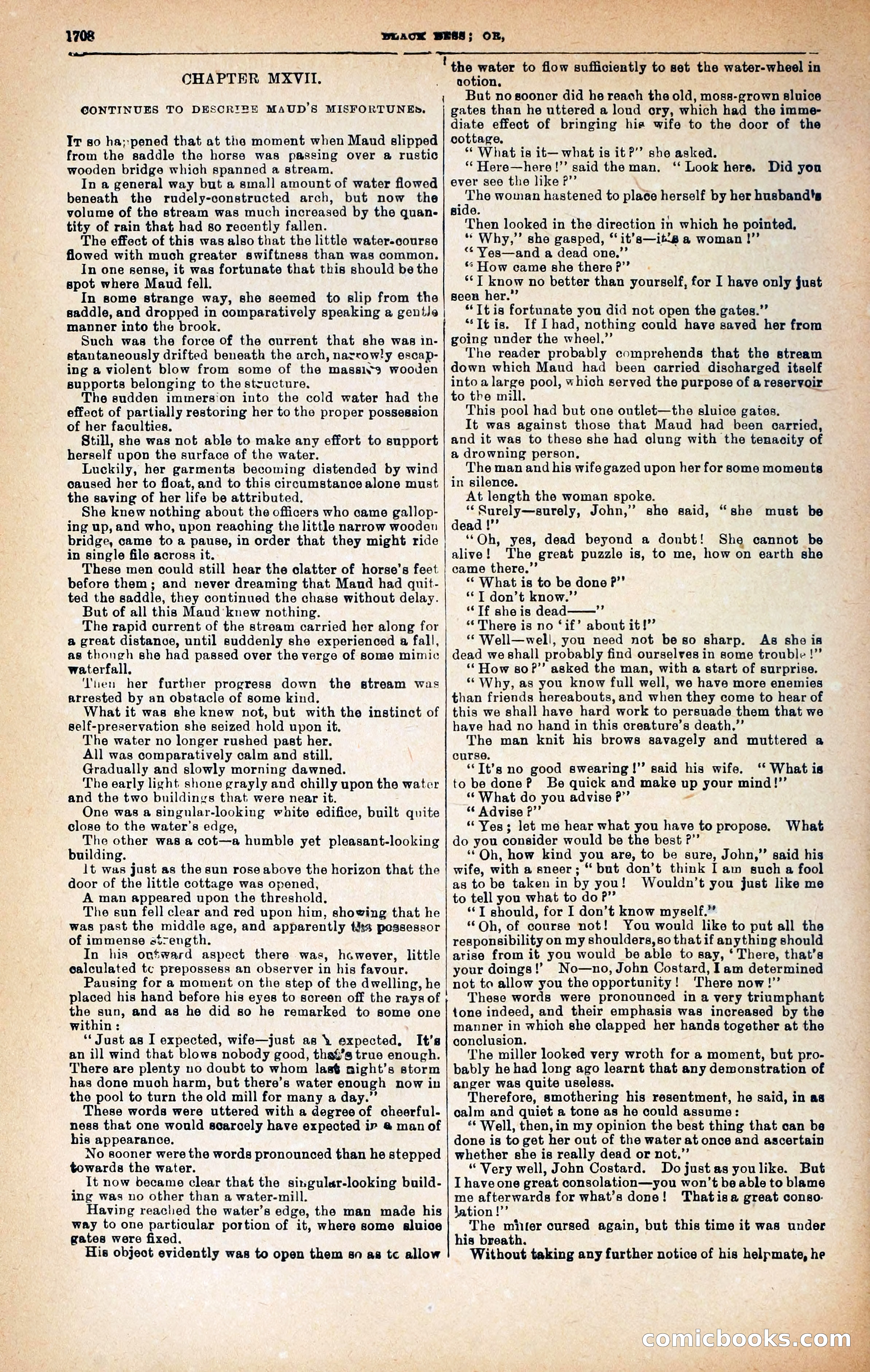 Black Bess; or, the Knight of the Road — page 336: Penny Dreadfuls, 1866