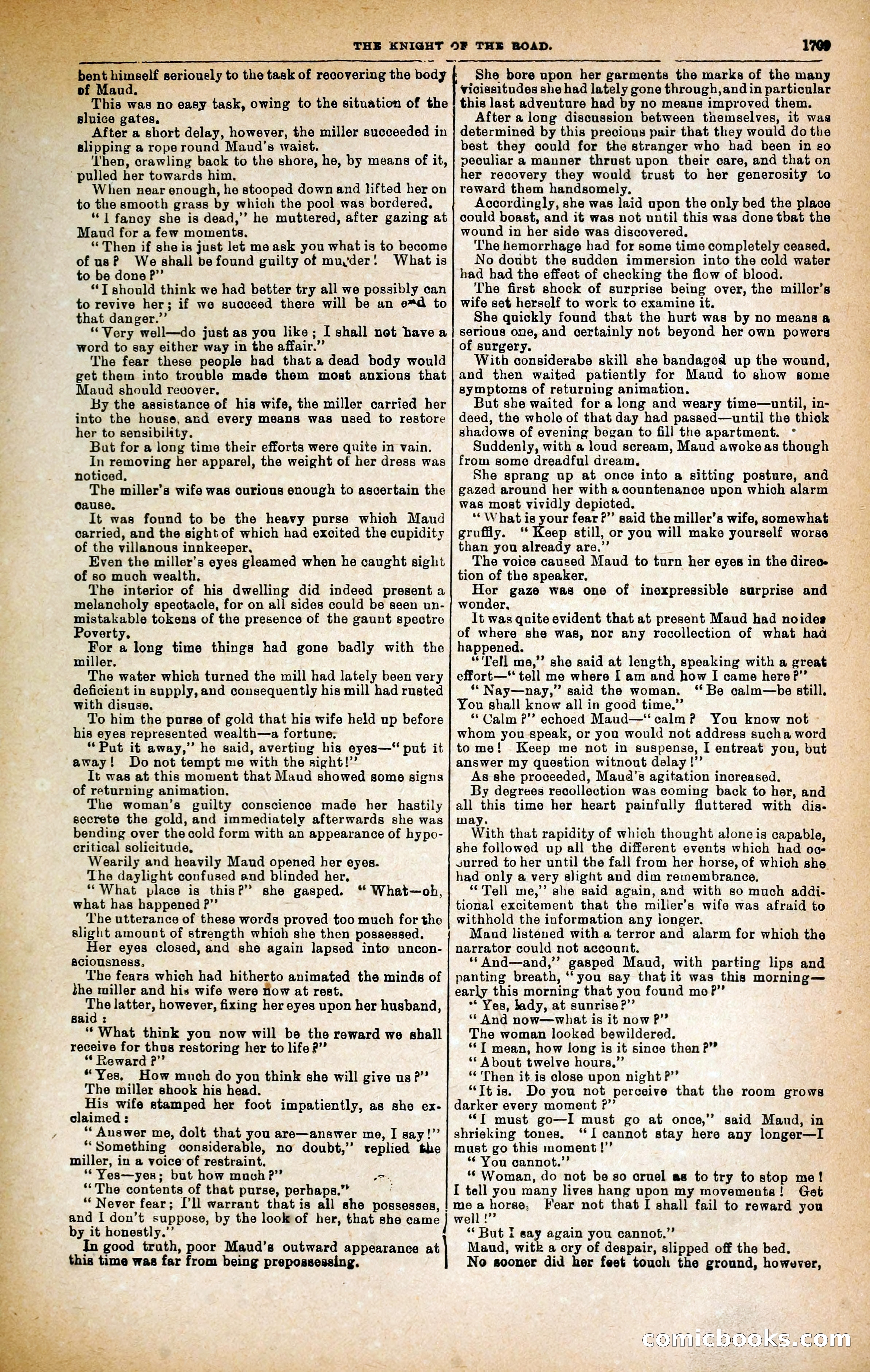 Black Bess; or, the Knight of the Road — page 337: Penny Dreadfuls, 1866