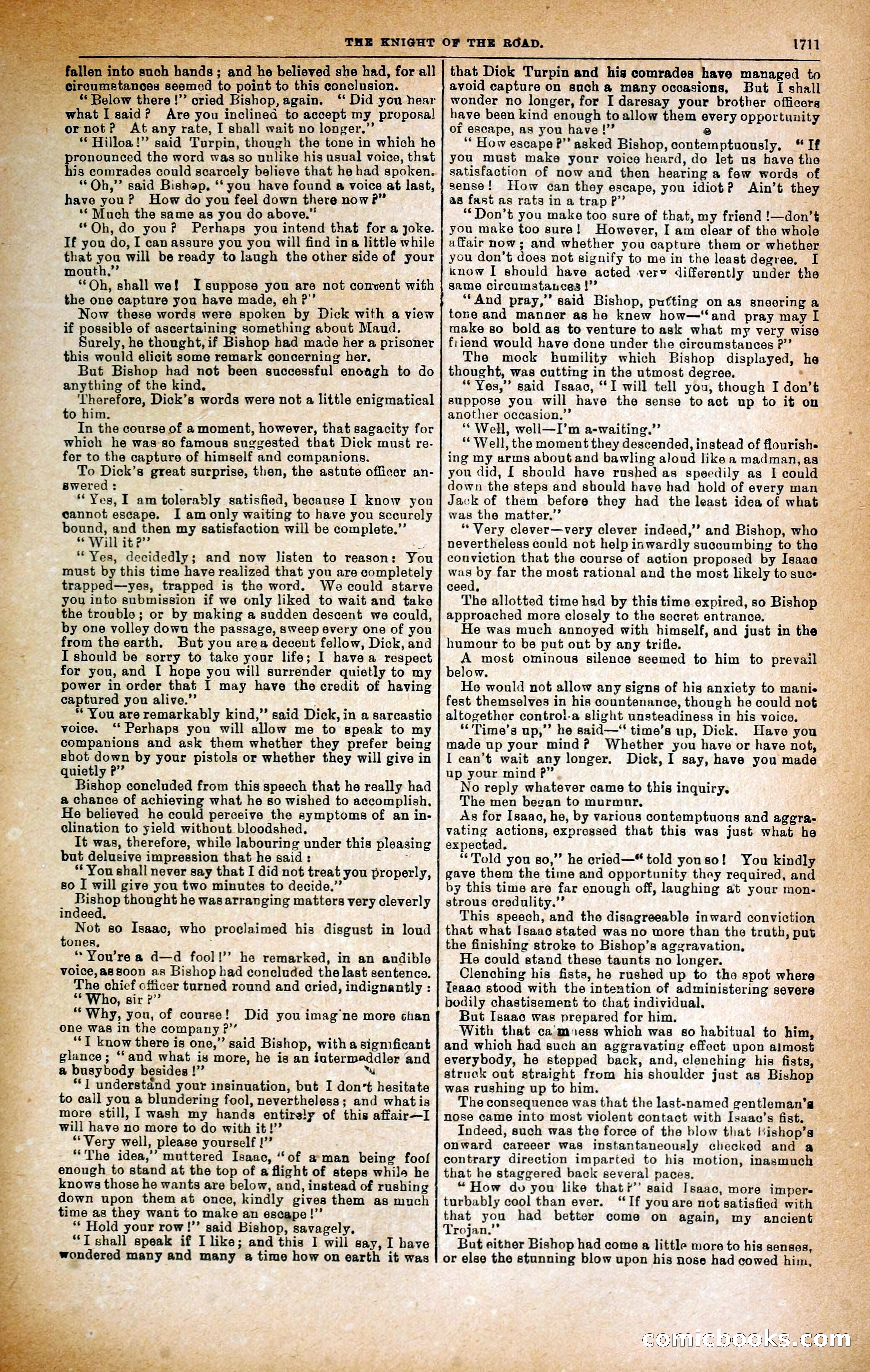 Black Bess; or, the Knight of the Road — page 339: Penny Dreadfuls, 1866