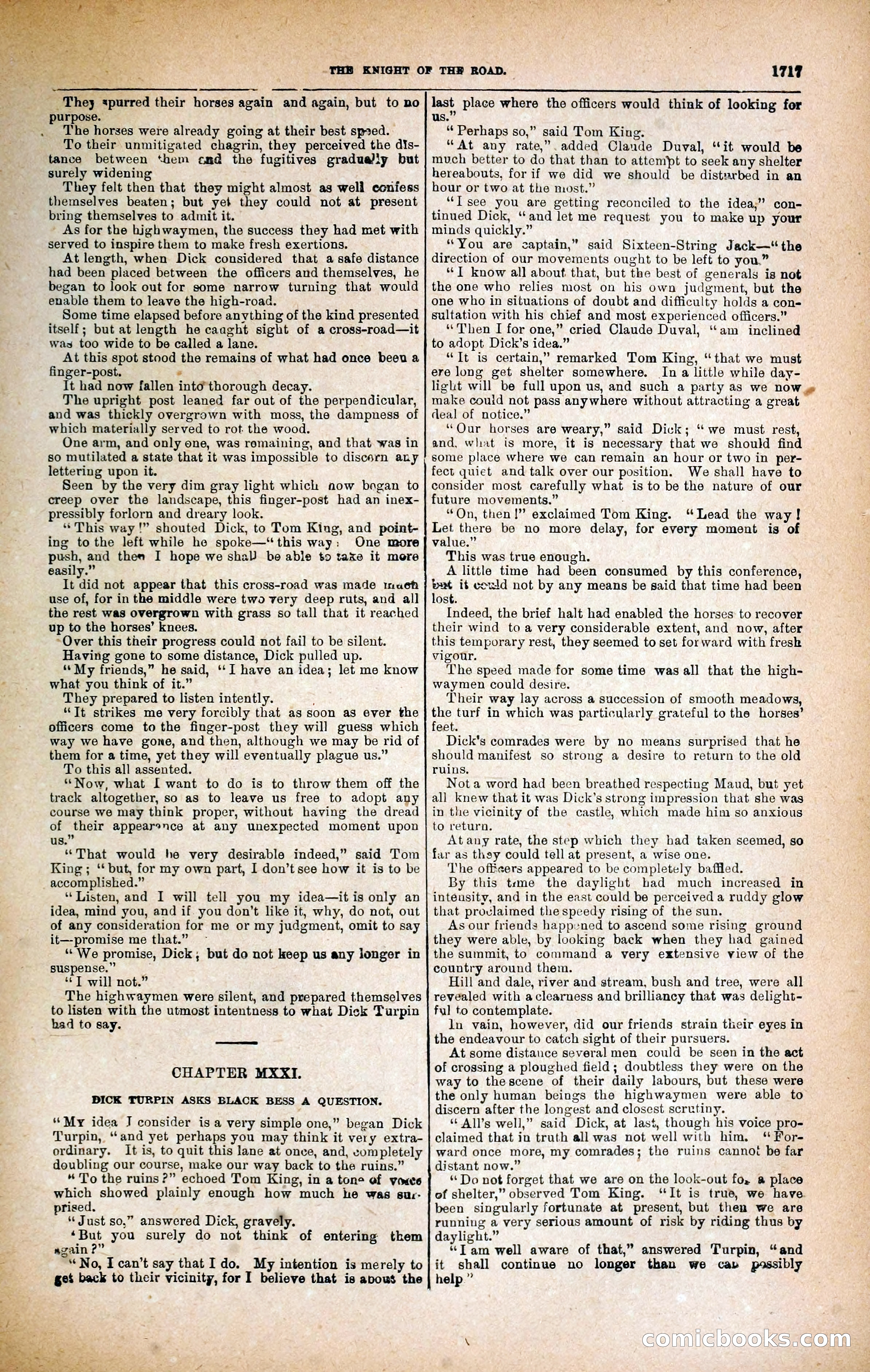 Black Bess; or, the Knight of the Road — page 345: Penny Dreadfuls, 1866