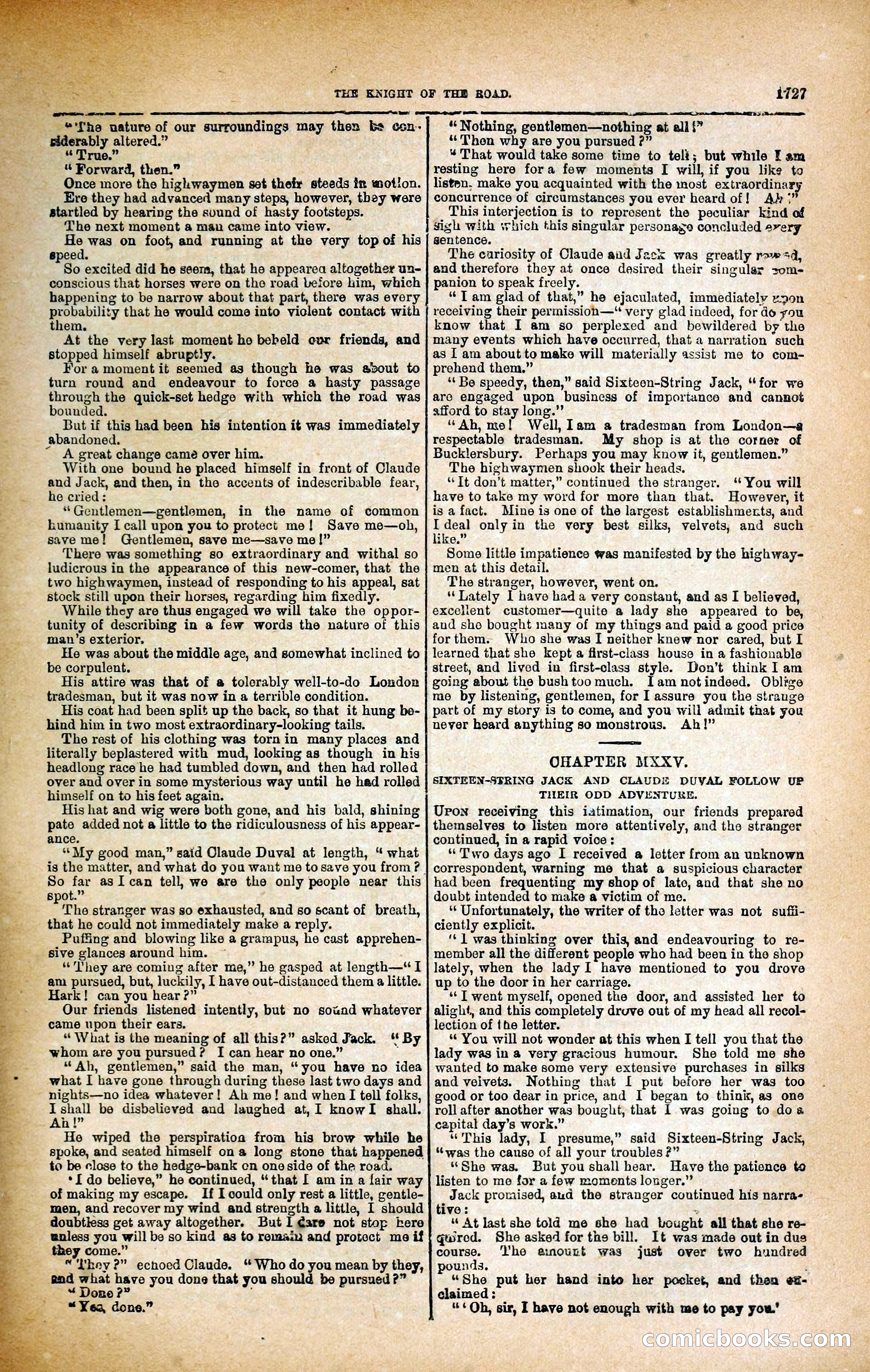 Black Bess; or, the Knight of the Road — page 355: Penny Dreadfuls, 1866