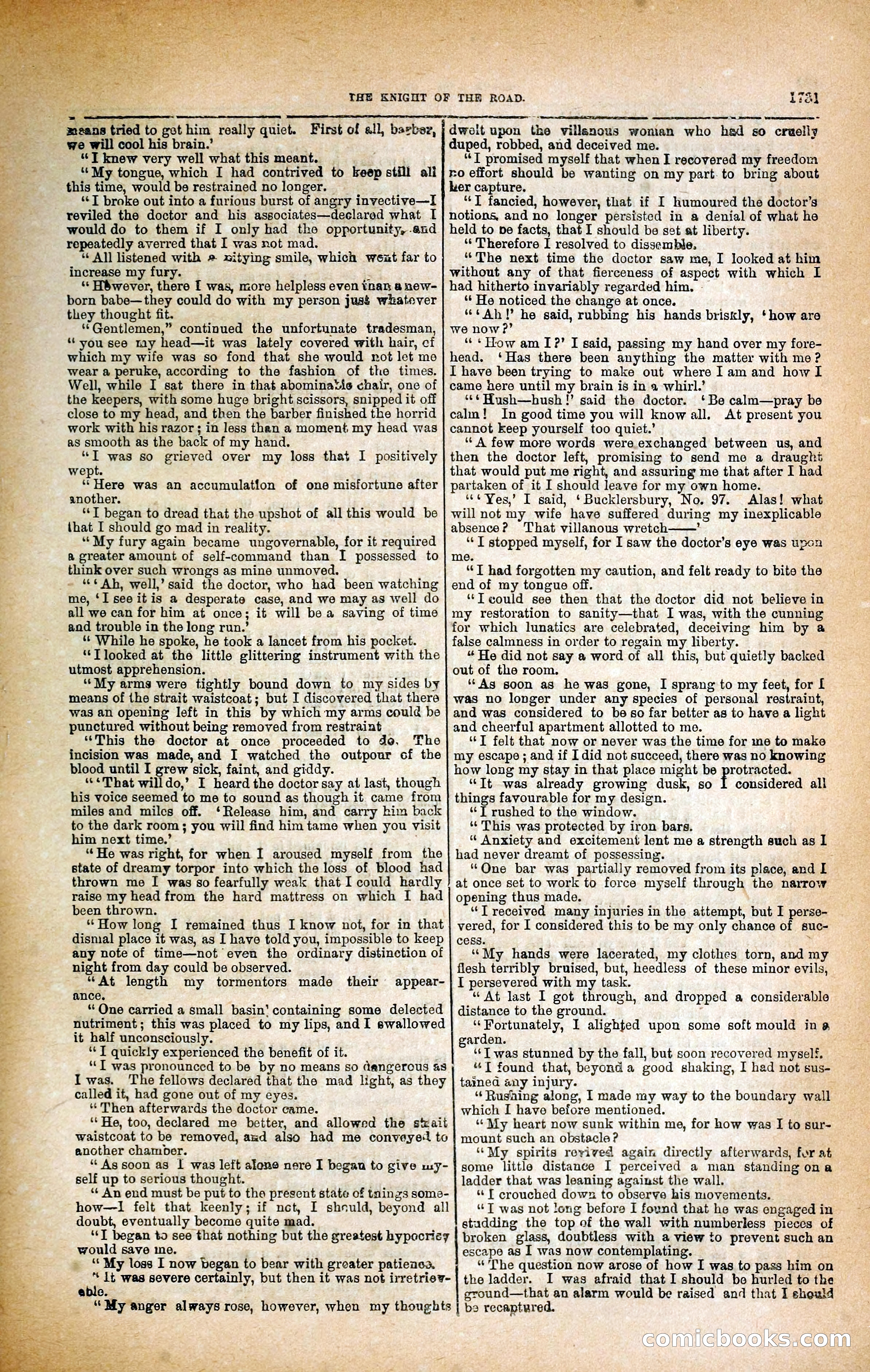 Black Bess; or, the Knight of the Road — page 359: Penny Dreadfuls, 1866