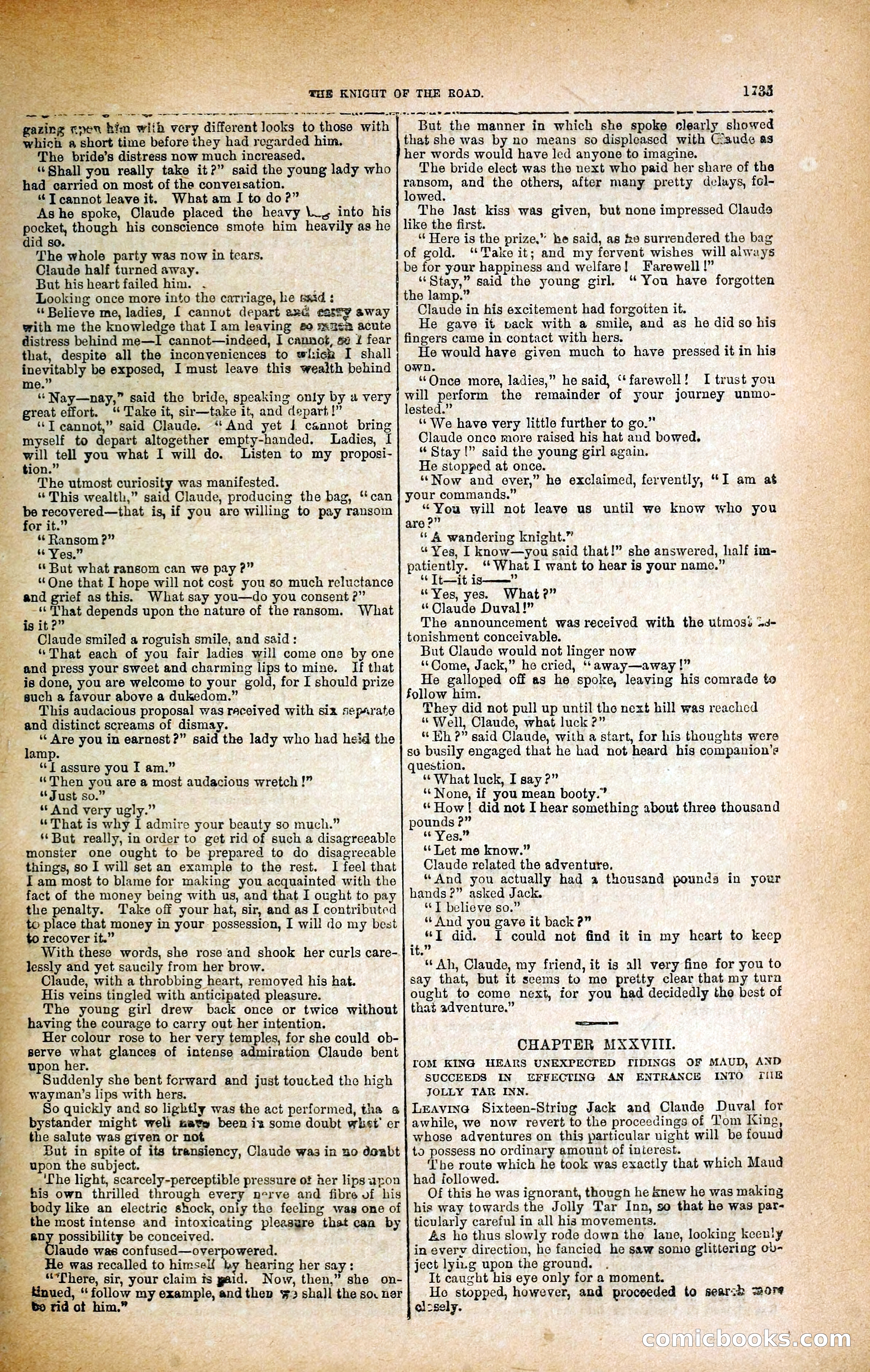 Black Bess; or, the Knight of the Road — page 363: Penny Dreadfuls, 1866