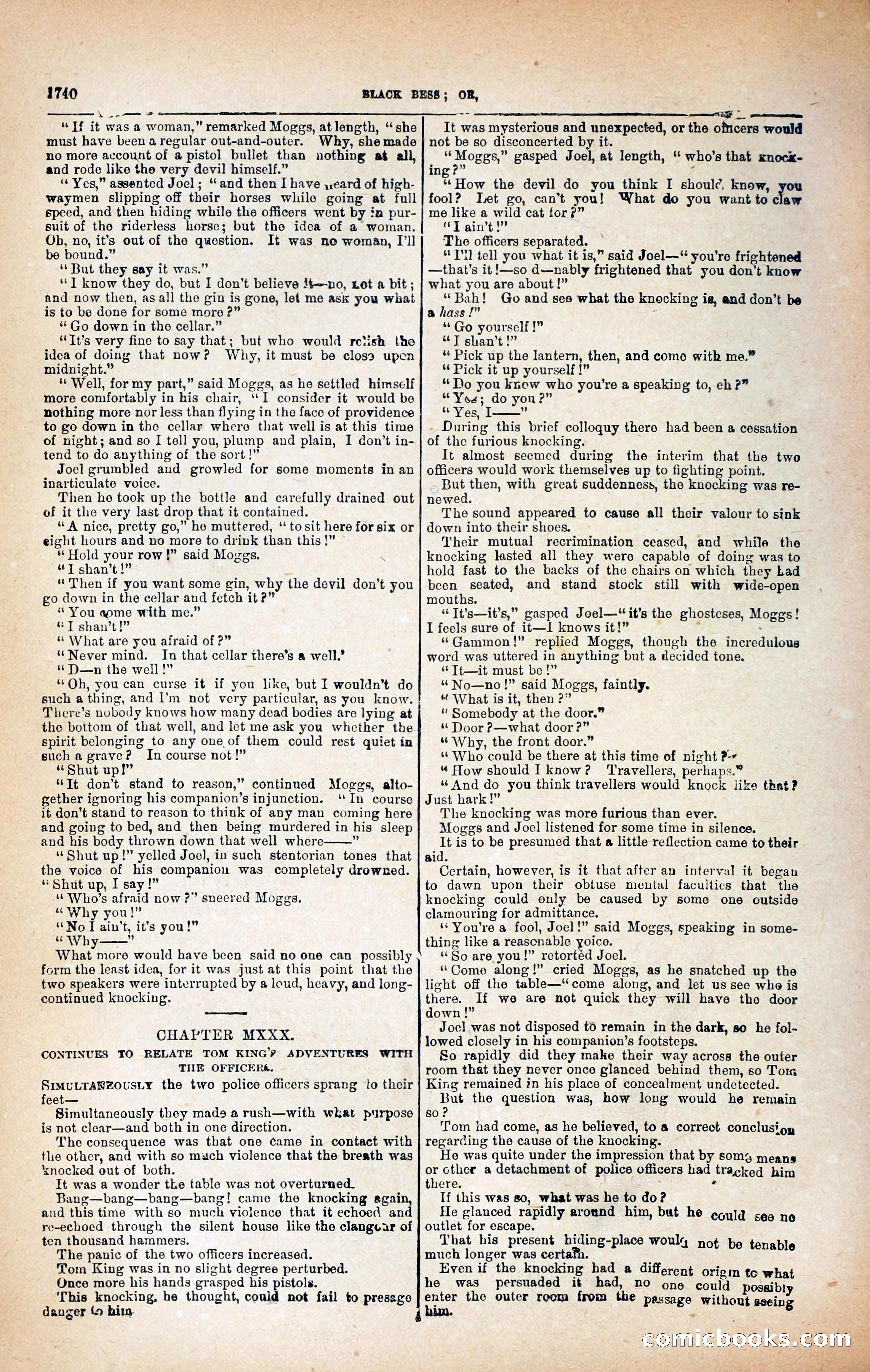 Black Bess; or, the Knight of the Road — page 368: Penny Dreadfuls, 1866