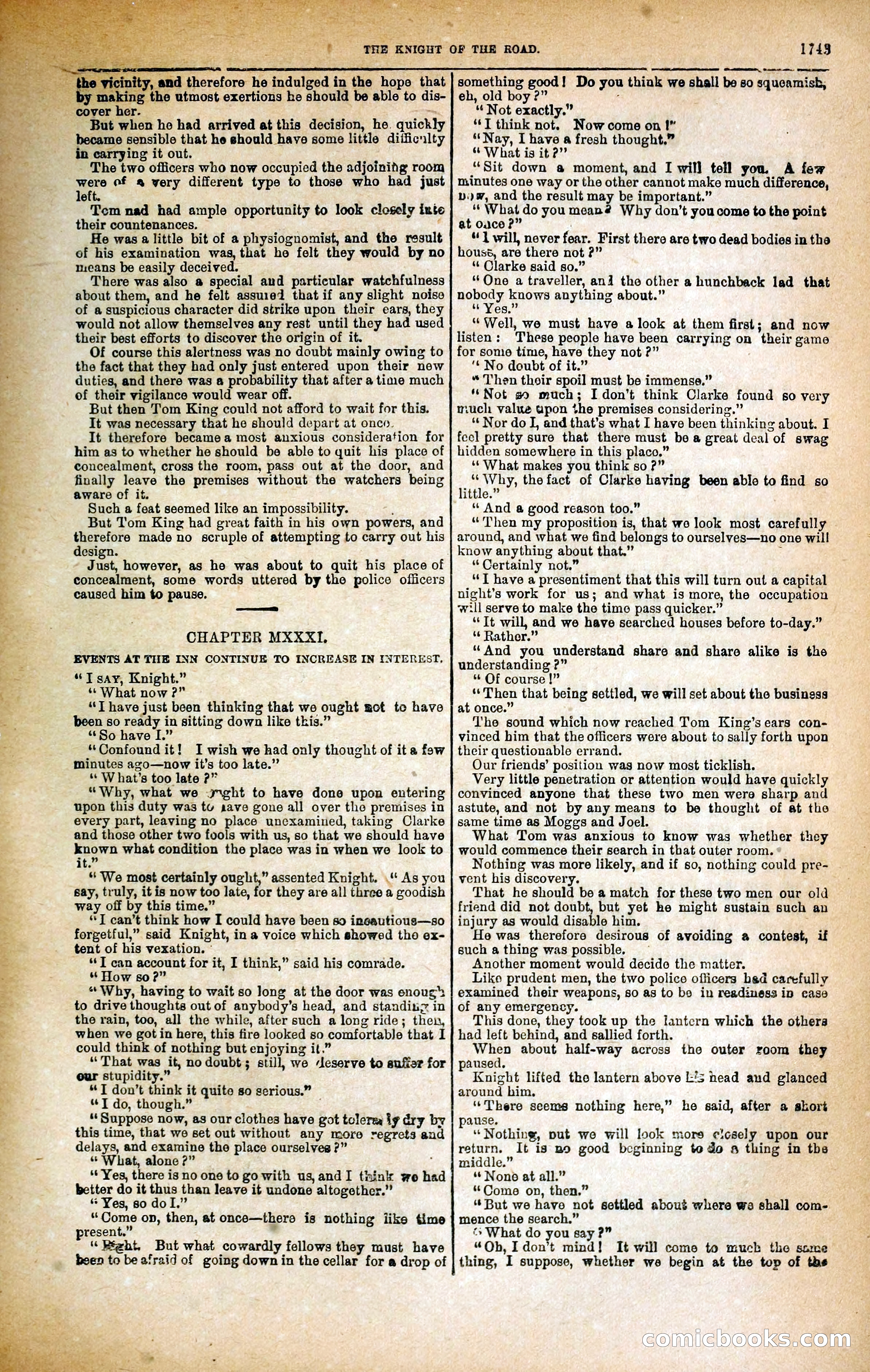 Black Bess; or, the Knight of the Road — page 371: Penny Dreadfuls, 1866