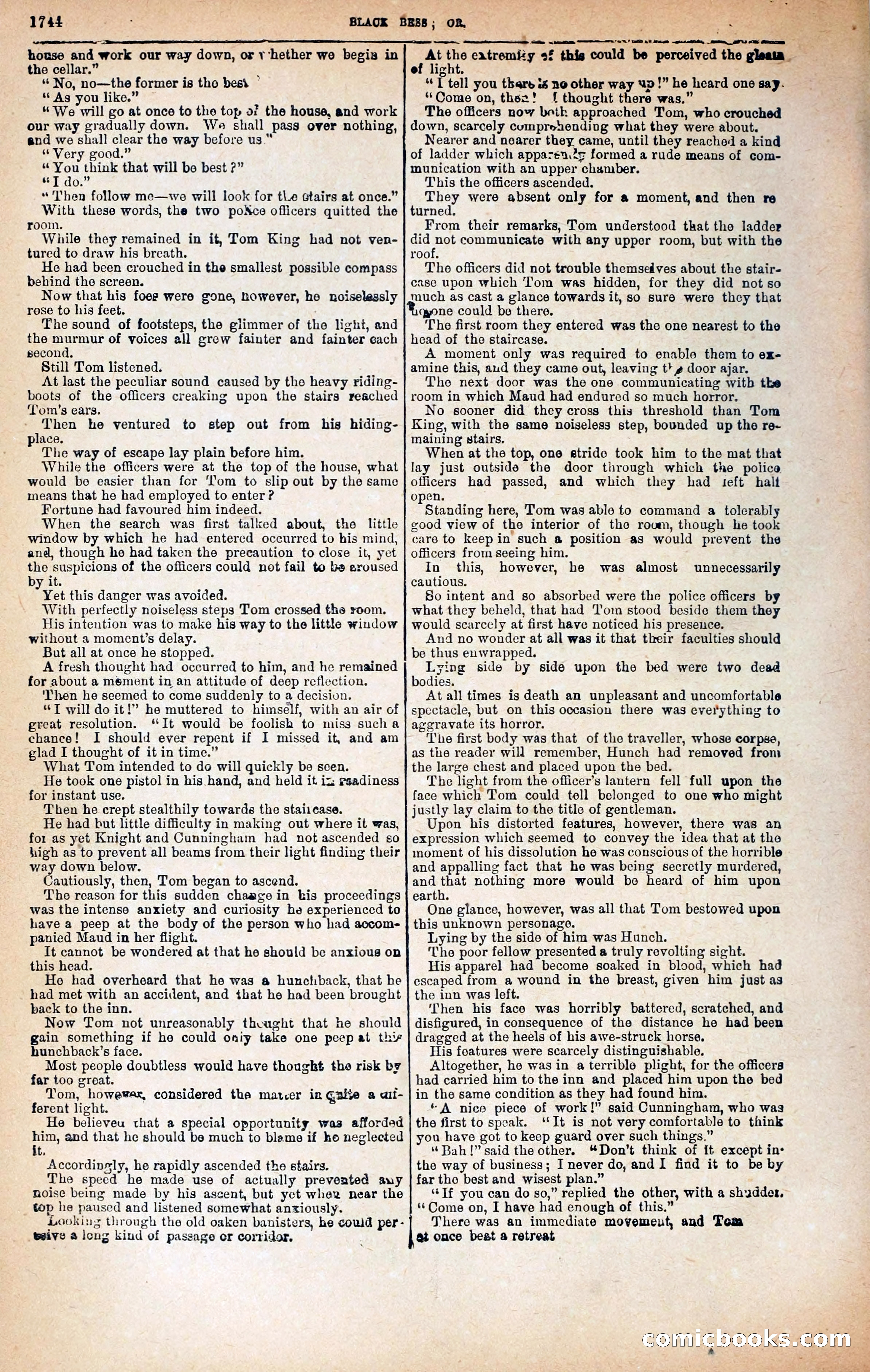 Black Bess; or, the Knight of the Road — page 372: Penny Dreadfuls, 1866