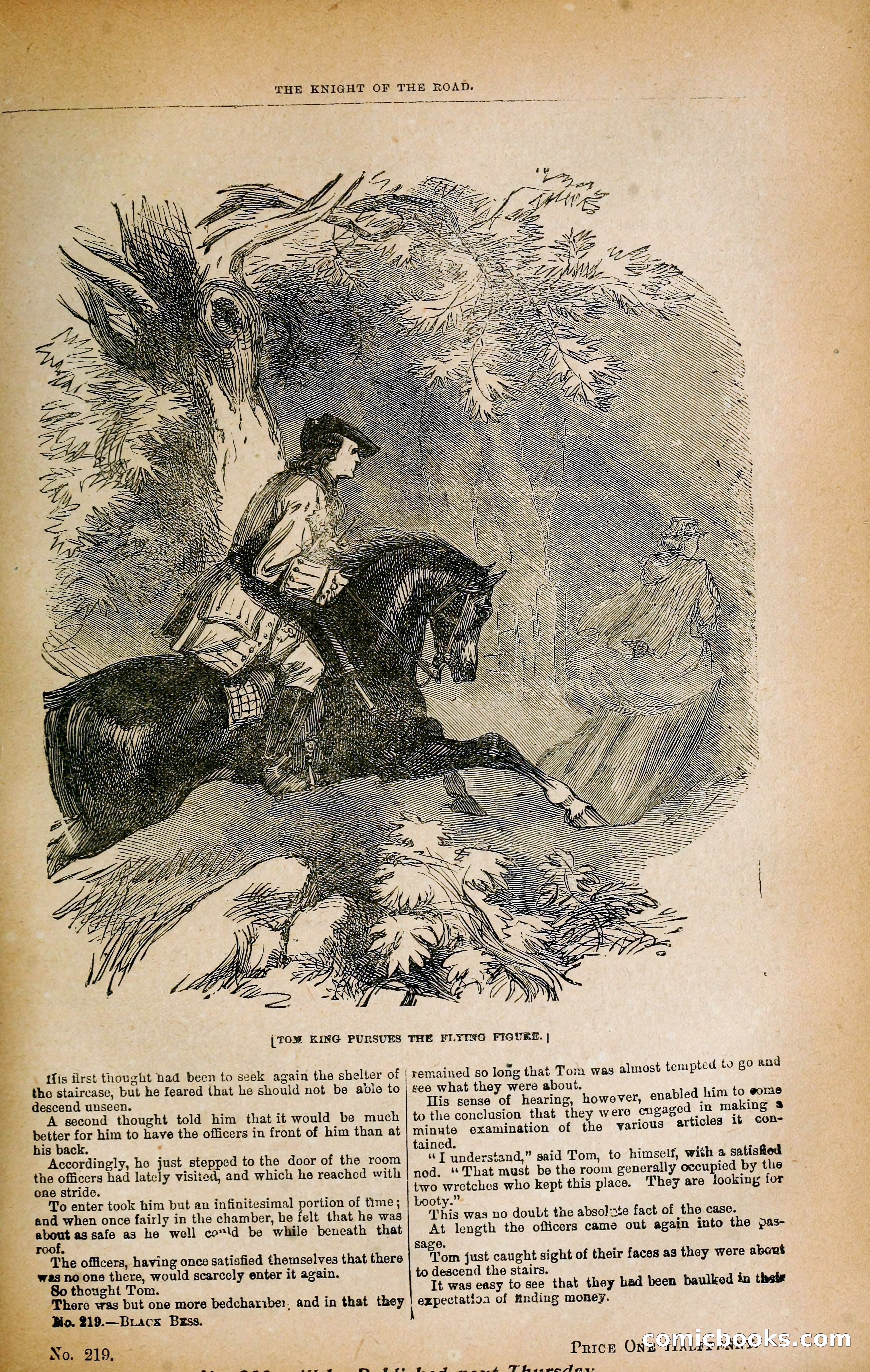 Black Bess; or, the Knight of the Road — page 373: Penny Dreadfuls, 1866