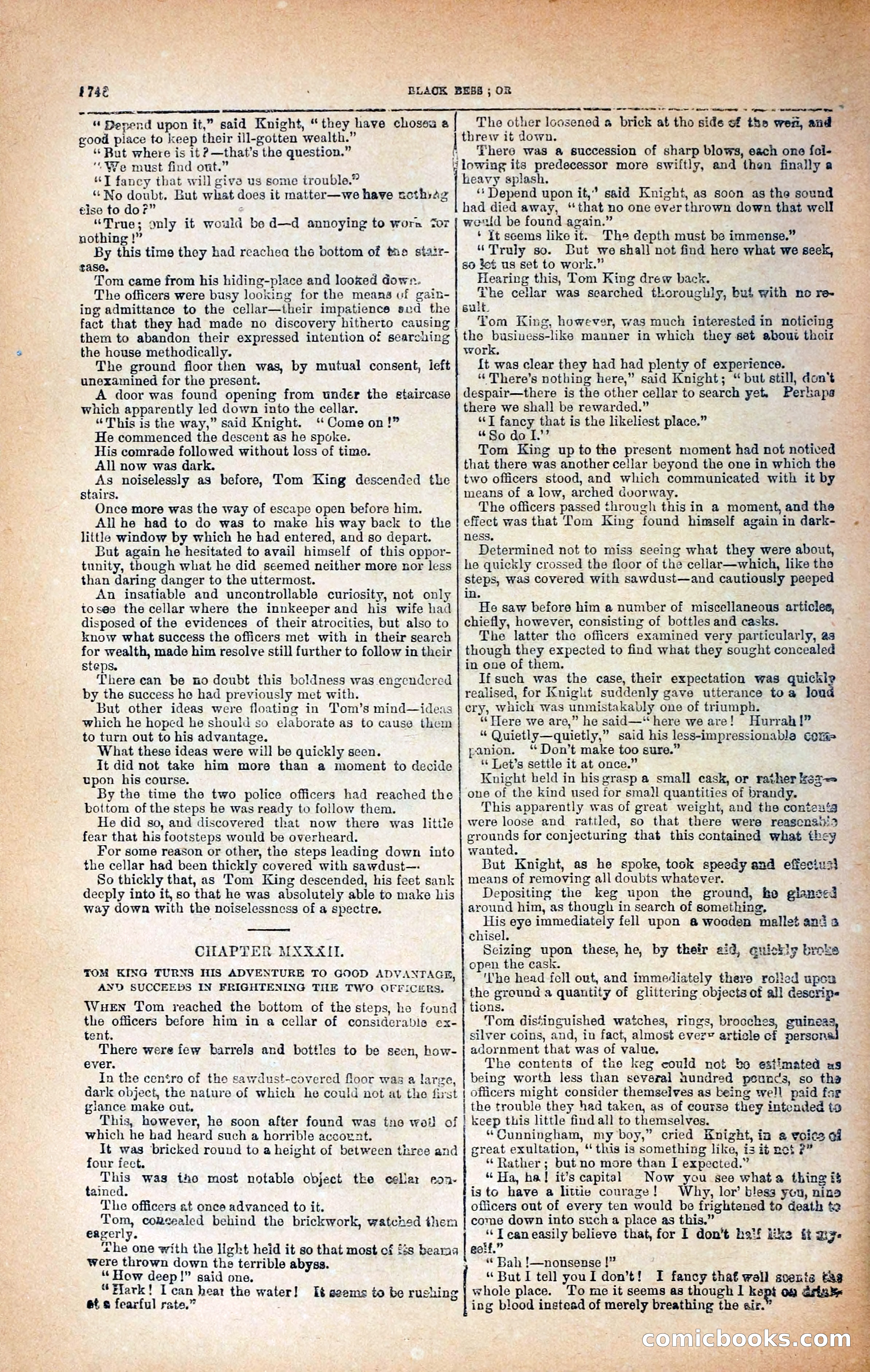 Black Bess; or, the Knight of the Road — page 374: Penny Dreadfuls, 1866