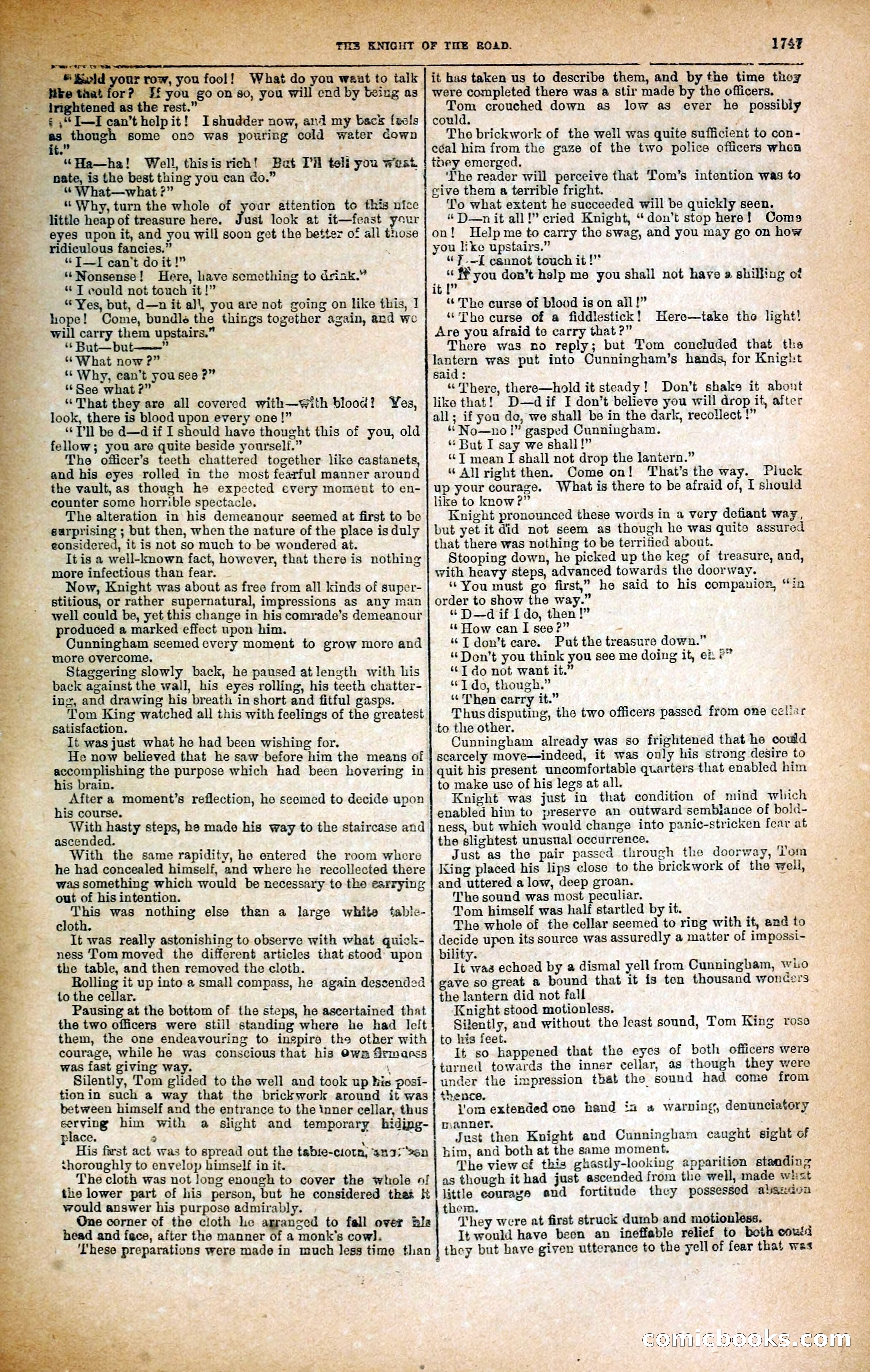 Black Bess; or, the Knight of the Road — page 375: Penny Dreadfuls, 1866