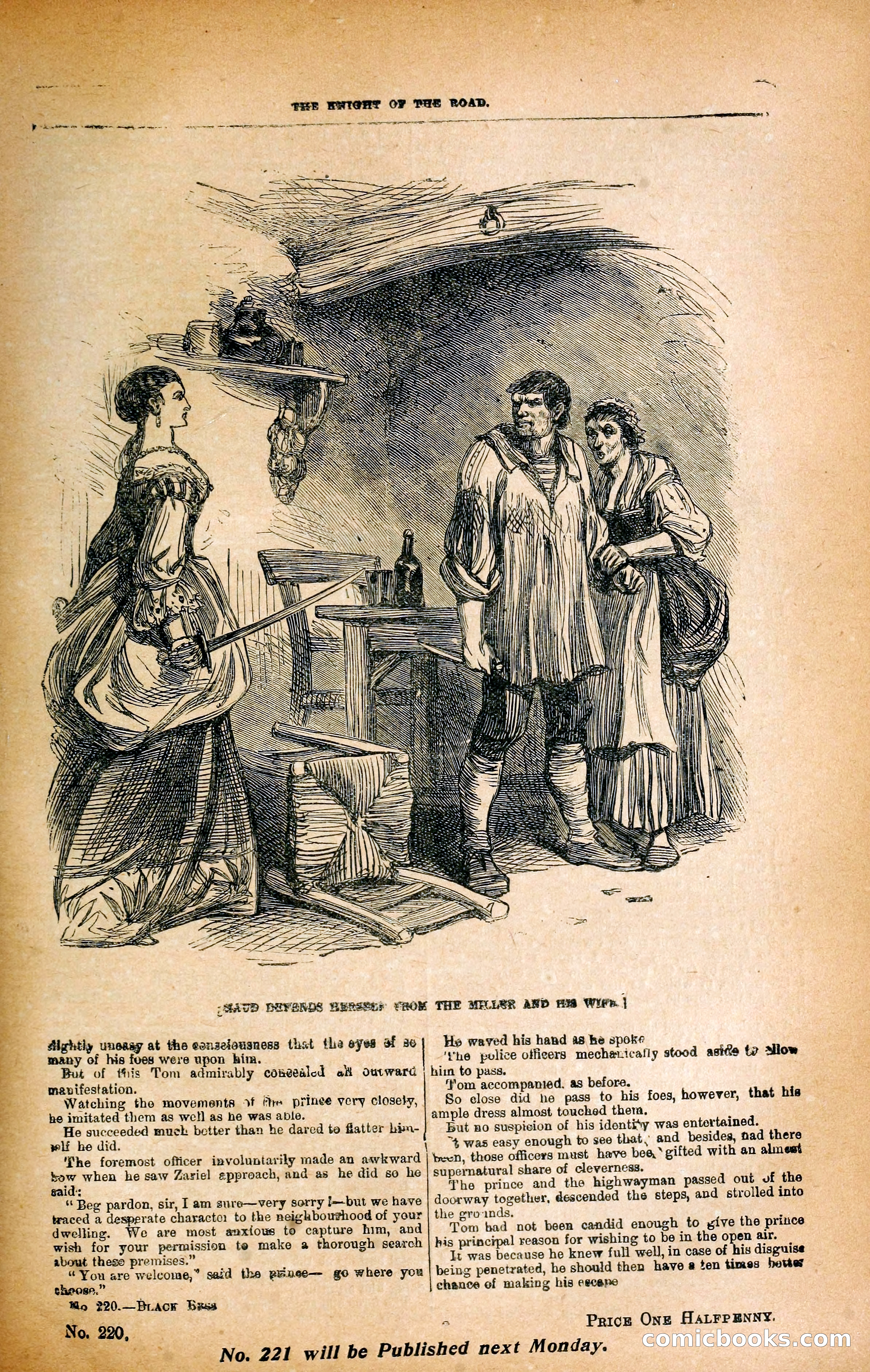 Black Bess; or, the Knight of the Road — page 381: Penny Dreadfuls, 1866