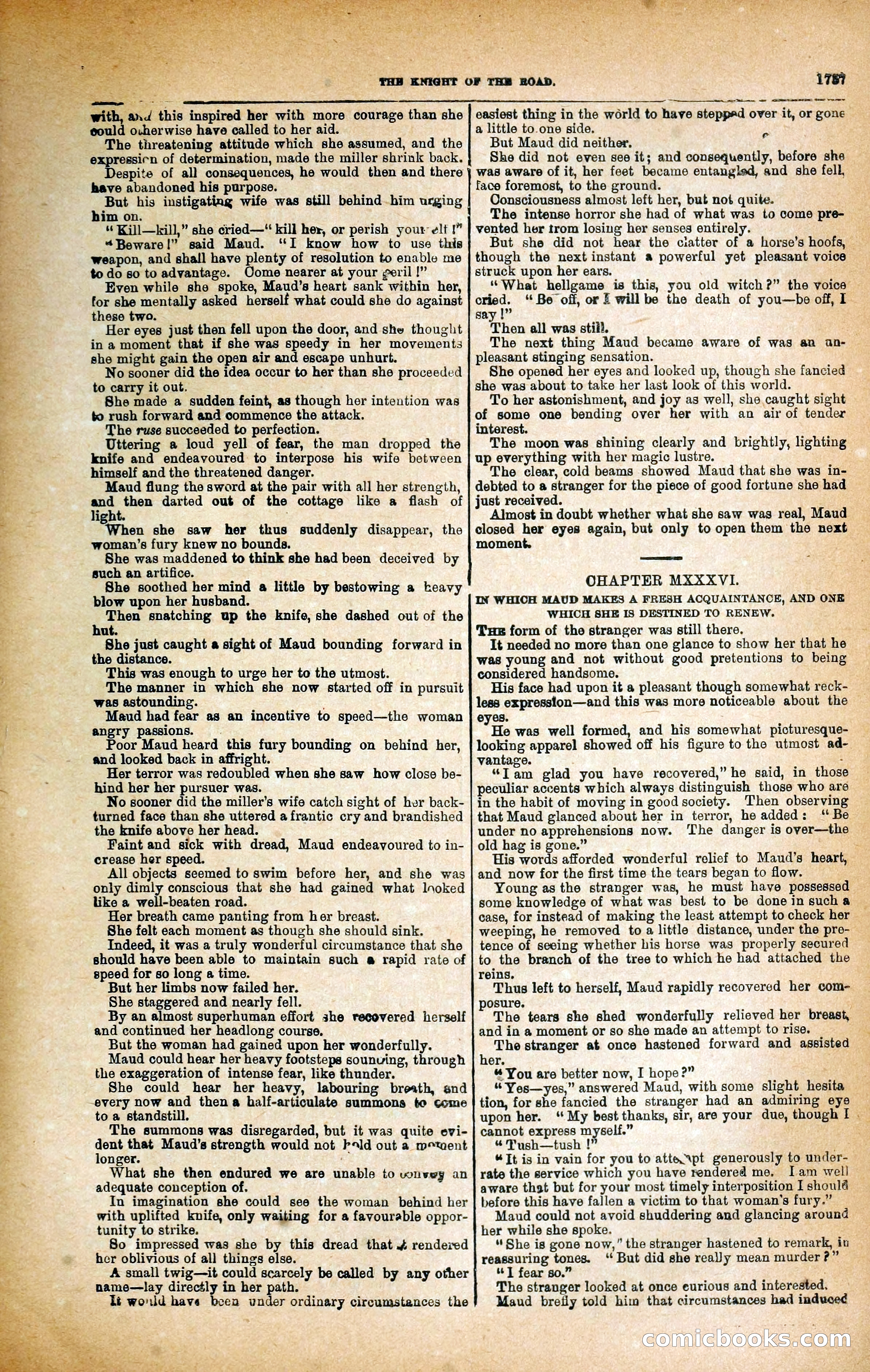 Black Bess; or, the Knight of the Road — page 385: Penny Dreadfuls, 1866