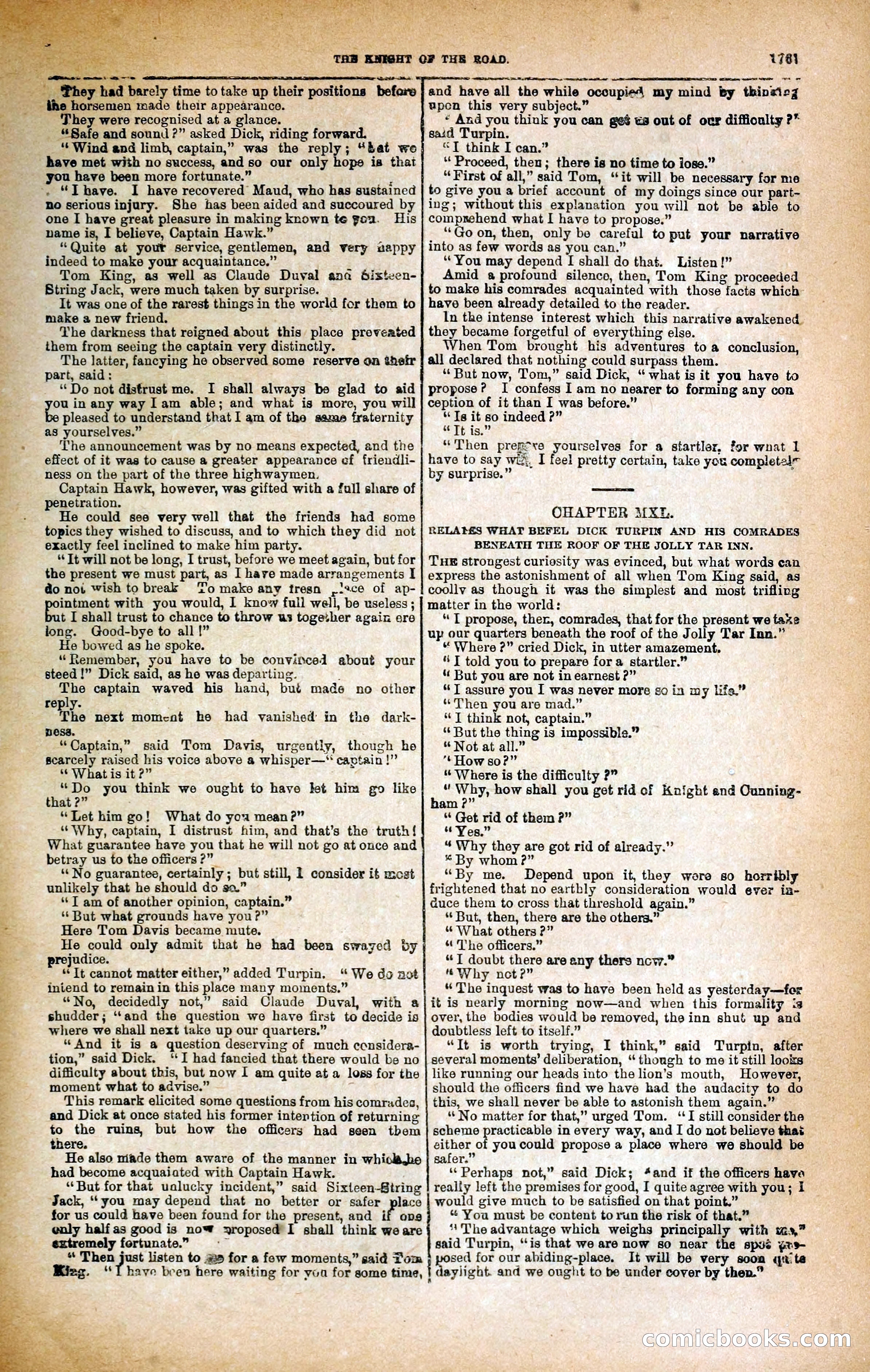 Black Bess; or, the Knight of the Road — page 395: Penny Dreadfuls, 1866