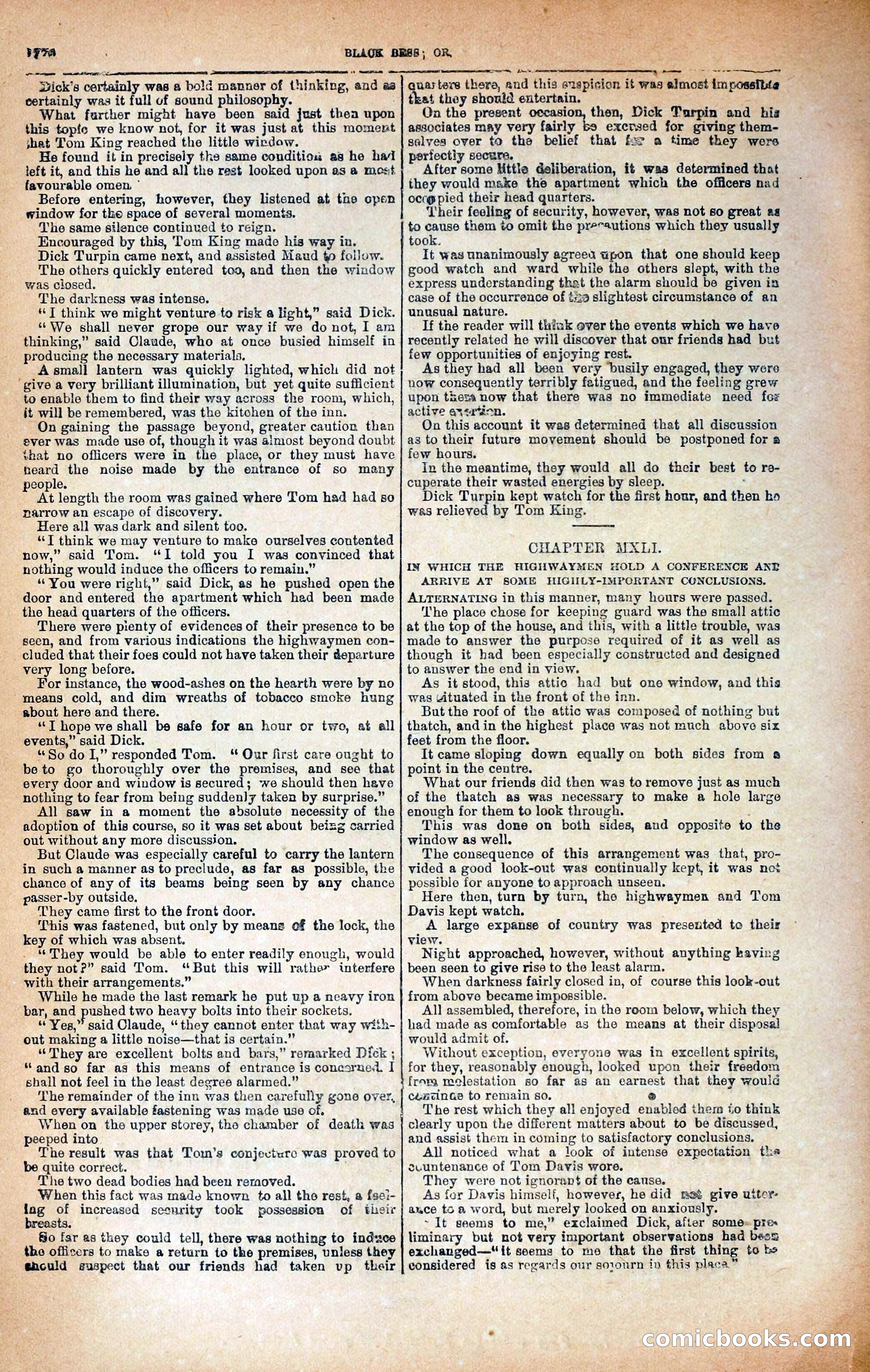 Black Bess; or, the Knight of the Road — page 398: Penny Dreadfuls, 1866