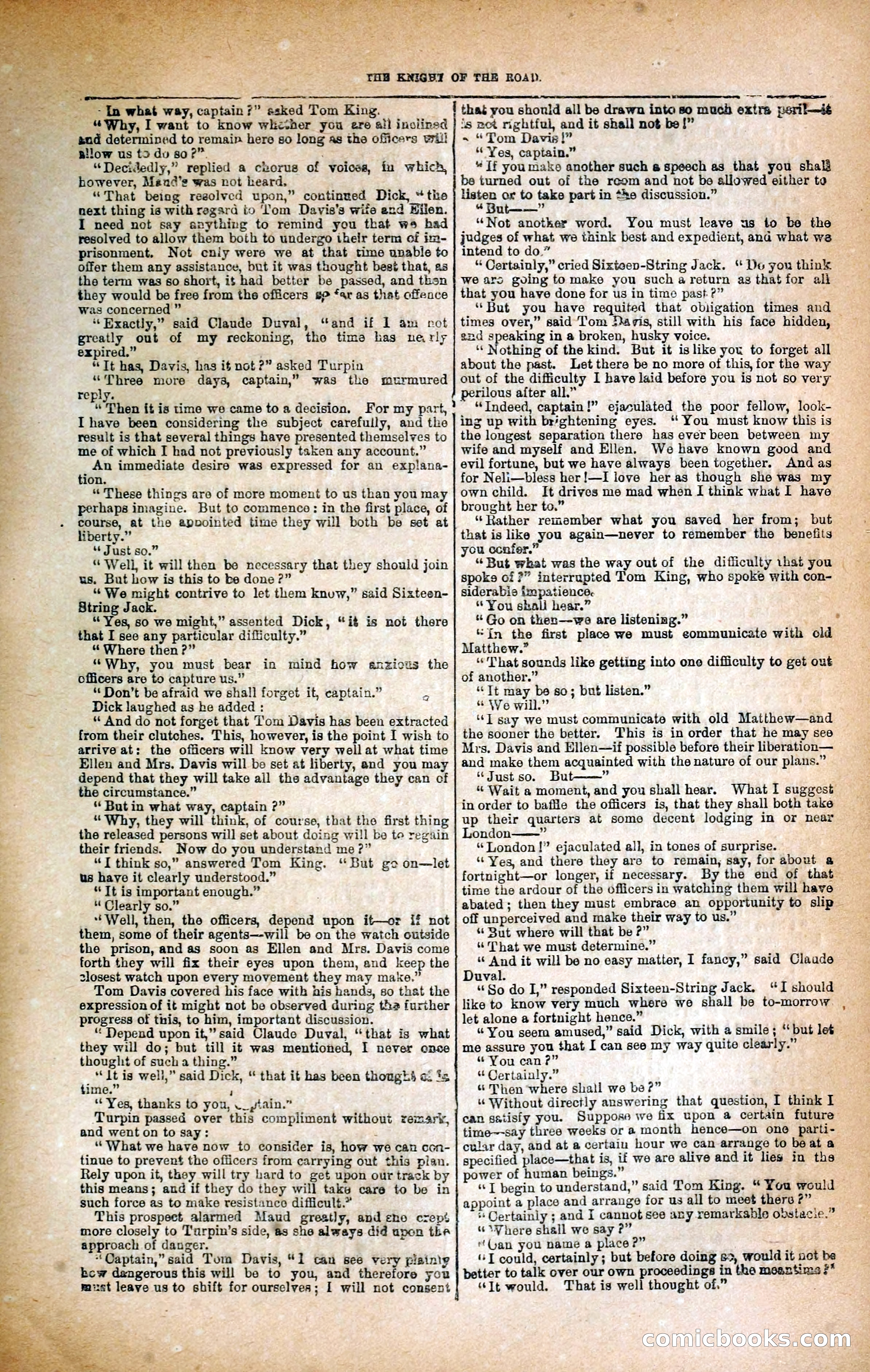 Black Bess; or, the Knight of the Road — page 399: Penny Dreadfuls, 1866