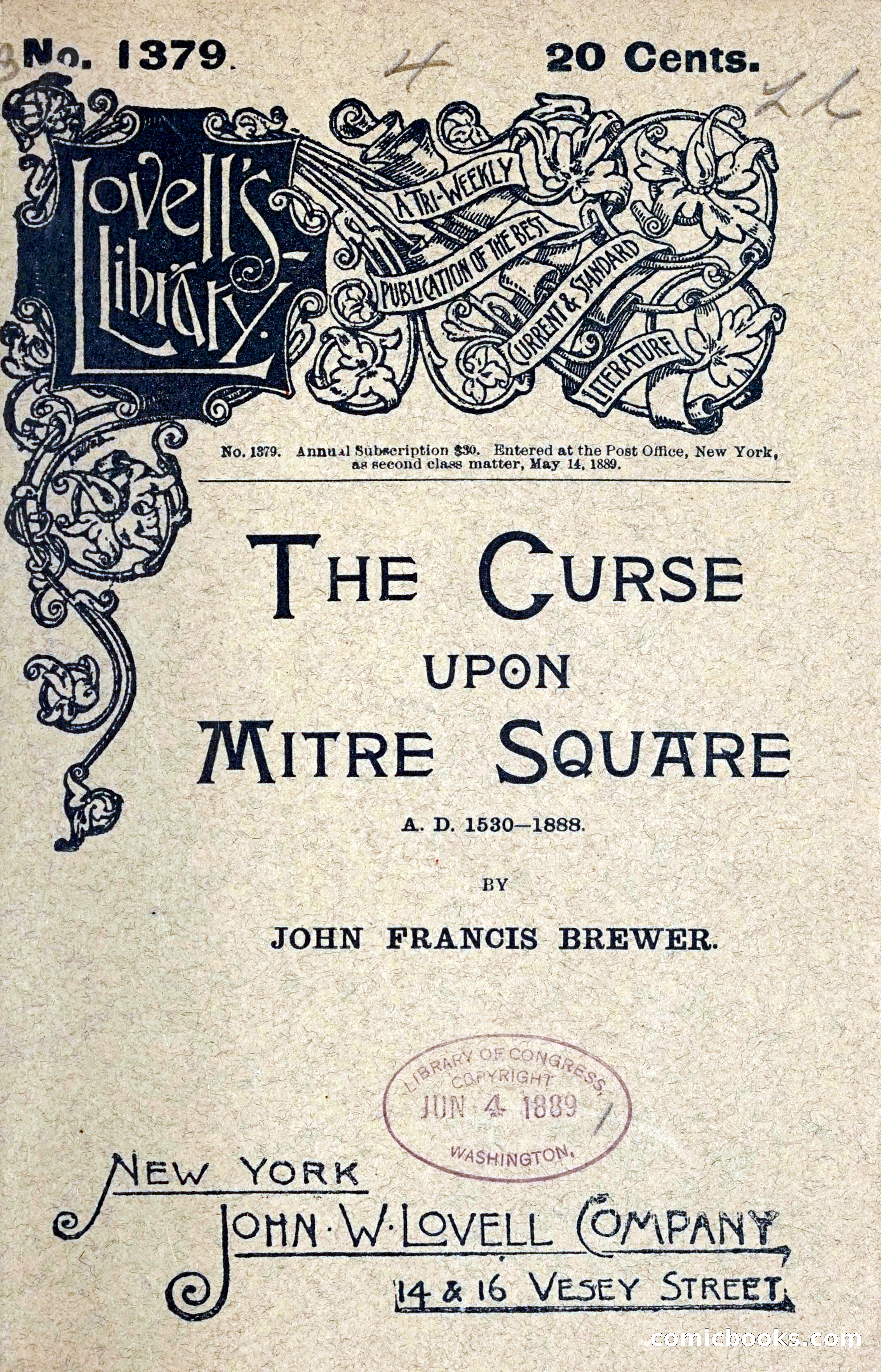 The Curse Upon Mitre Square — page 9 of 86