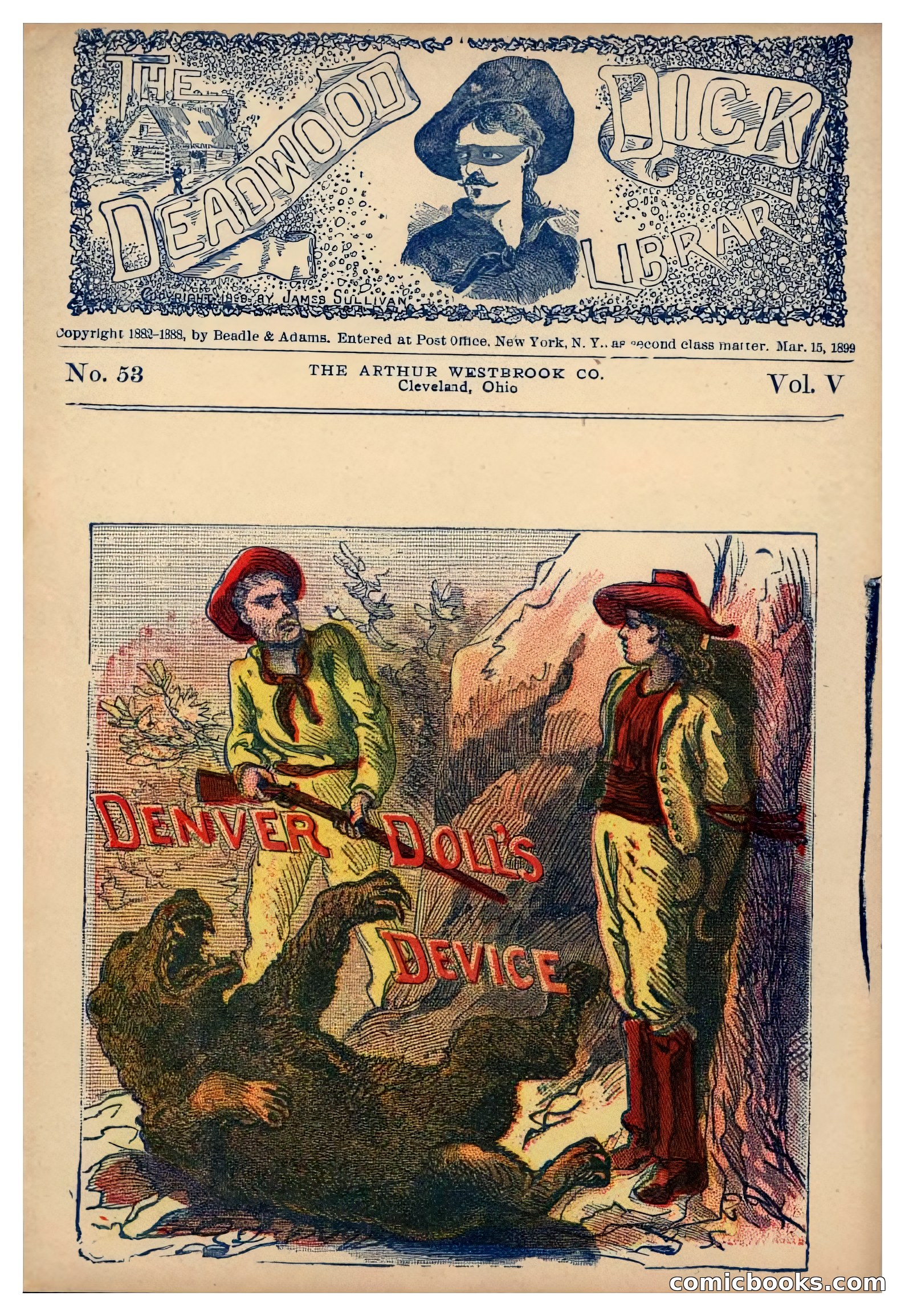 The Deadwood Dick Library: Denver Doll's Device — page 1 of 32