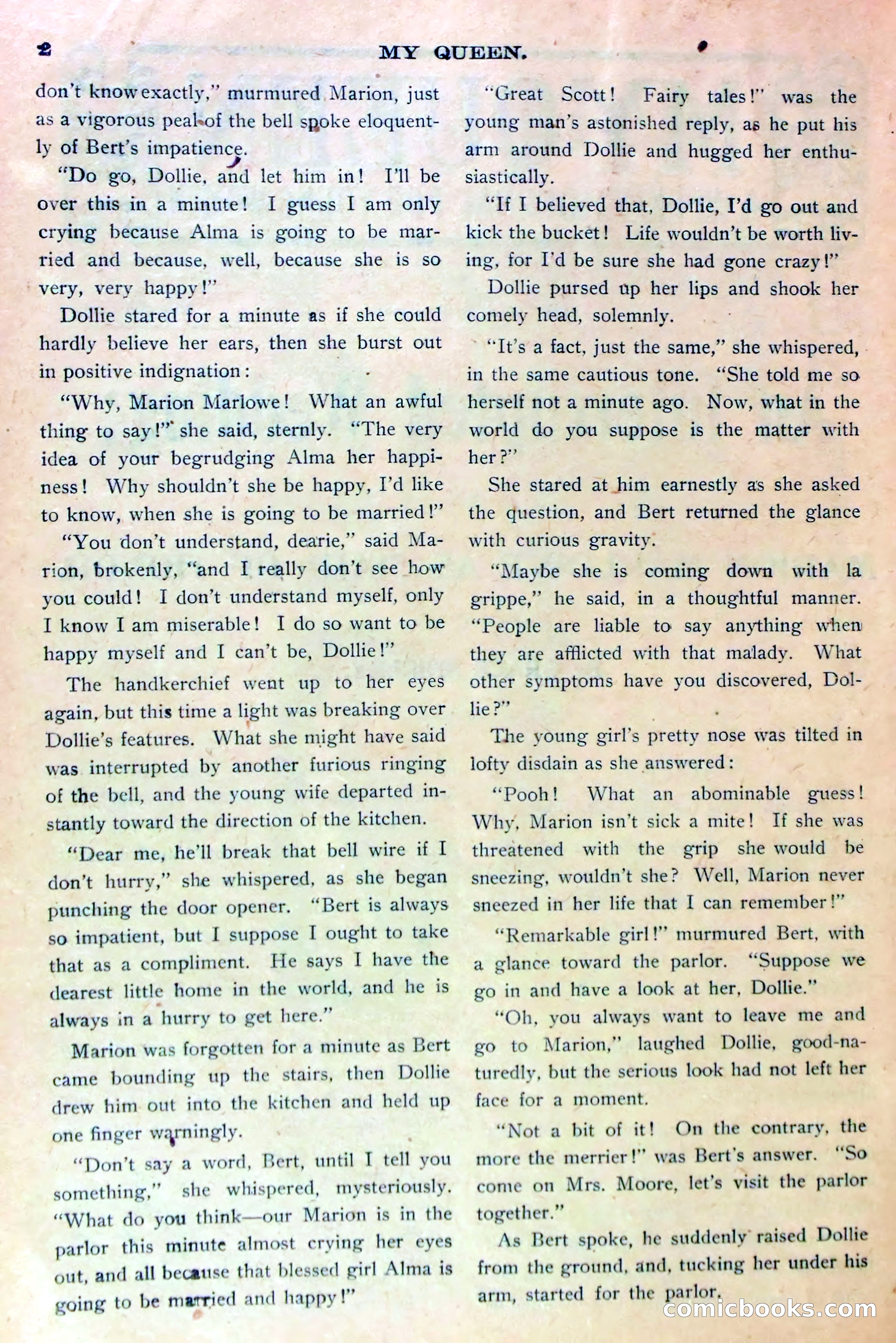 An Interrupted Wedding, or Marion Marlowe as Maid of Honor — page 5 of 38