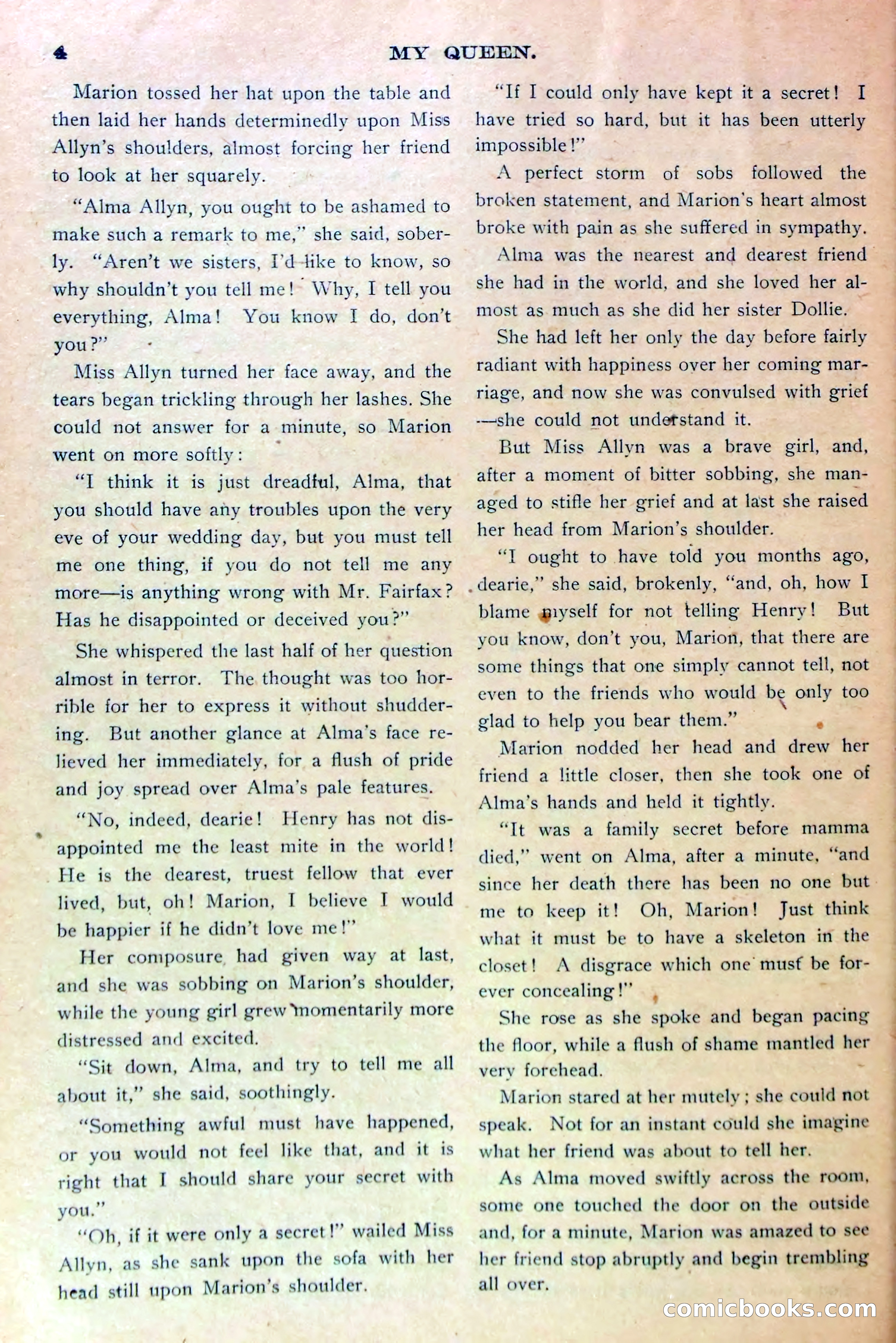 An Interrupted Wedding, or Marion Marlowe as Maid of Honor — page 7 of 38