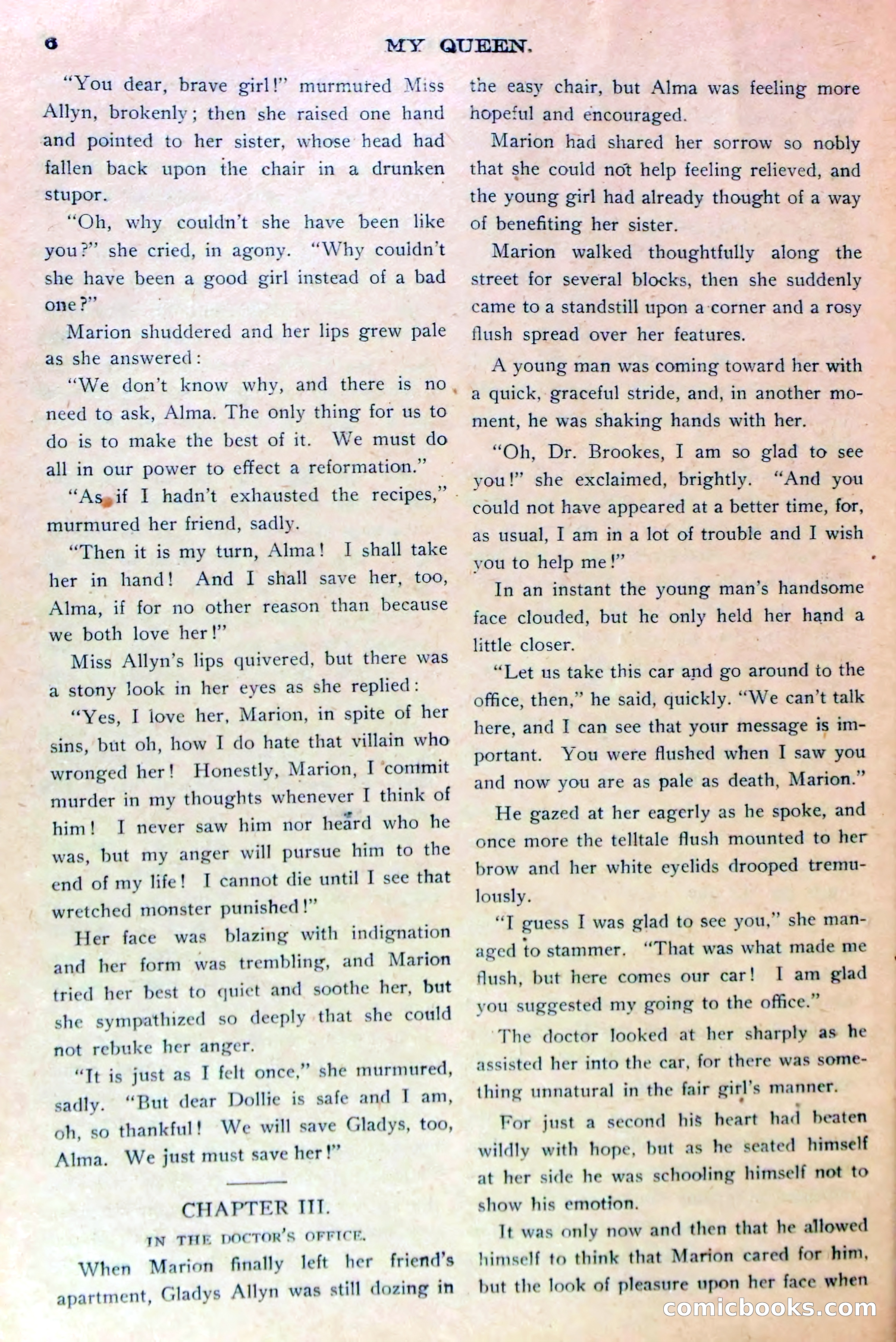 An Interrupted Wedding, or Marion Marlowe as Maid of Honor — page 9 of 38