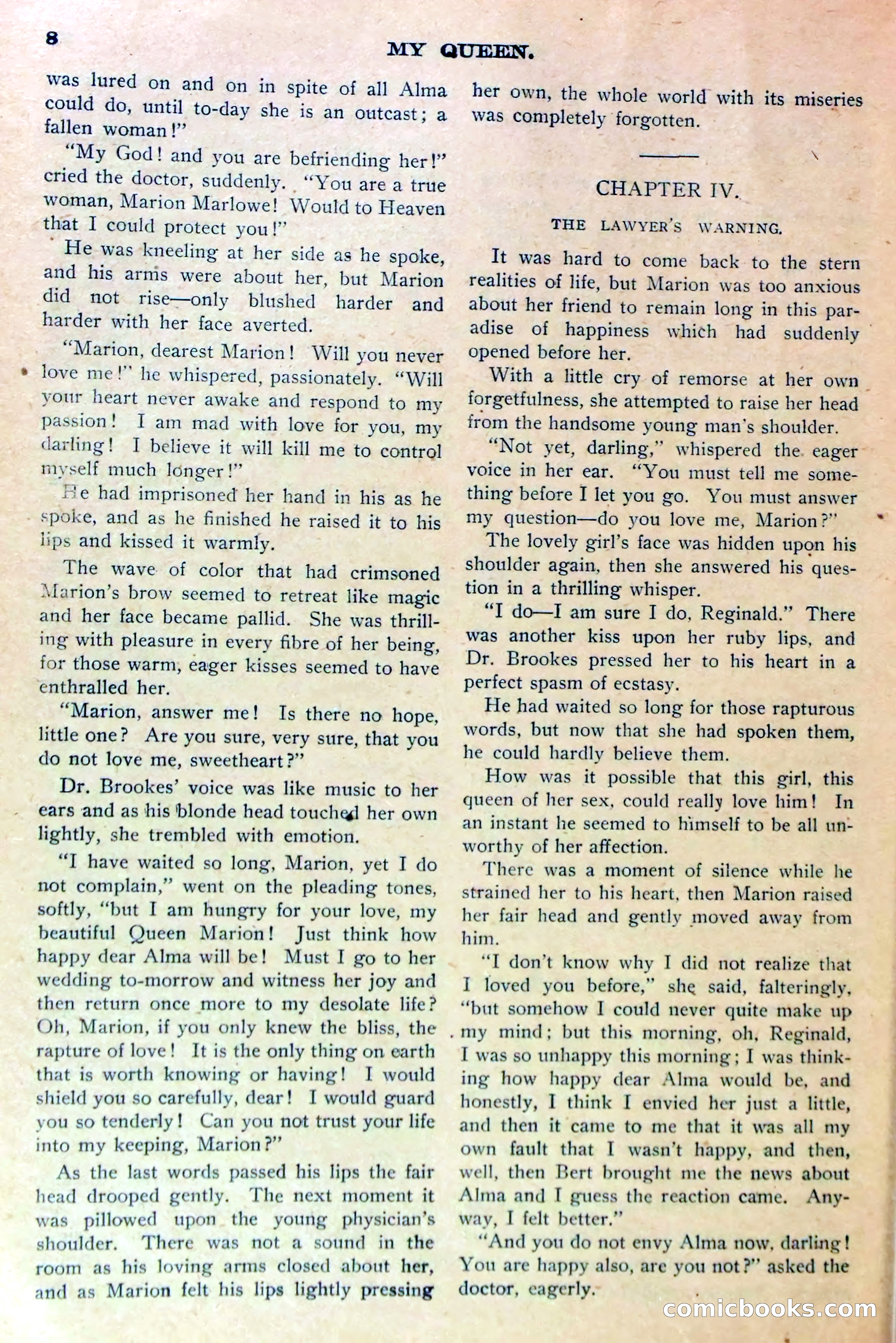 An Interrupted Wedding, or Marion Marlowe as Maid of Honor — page 11 of 38