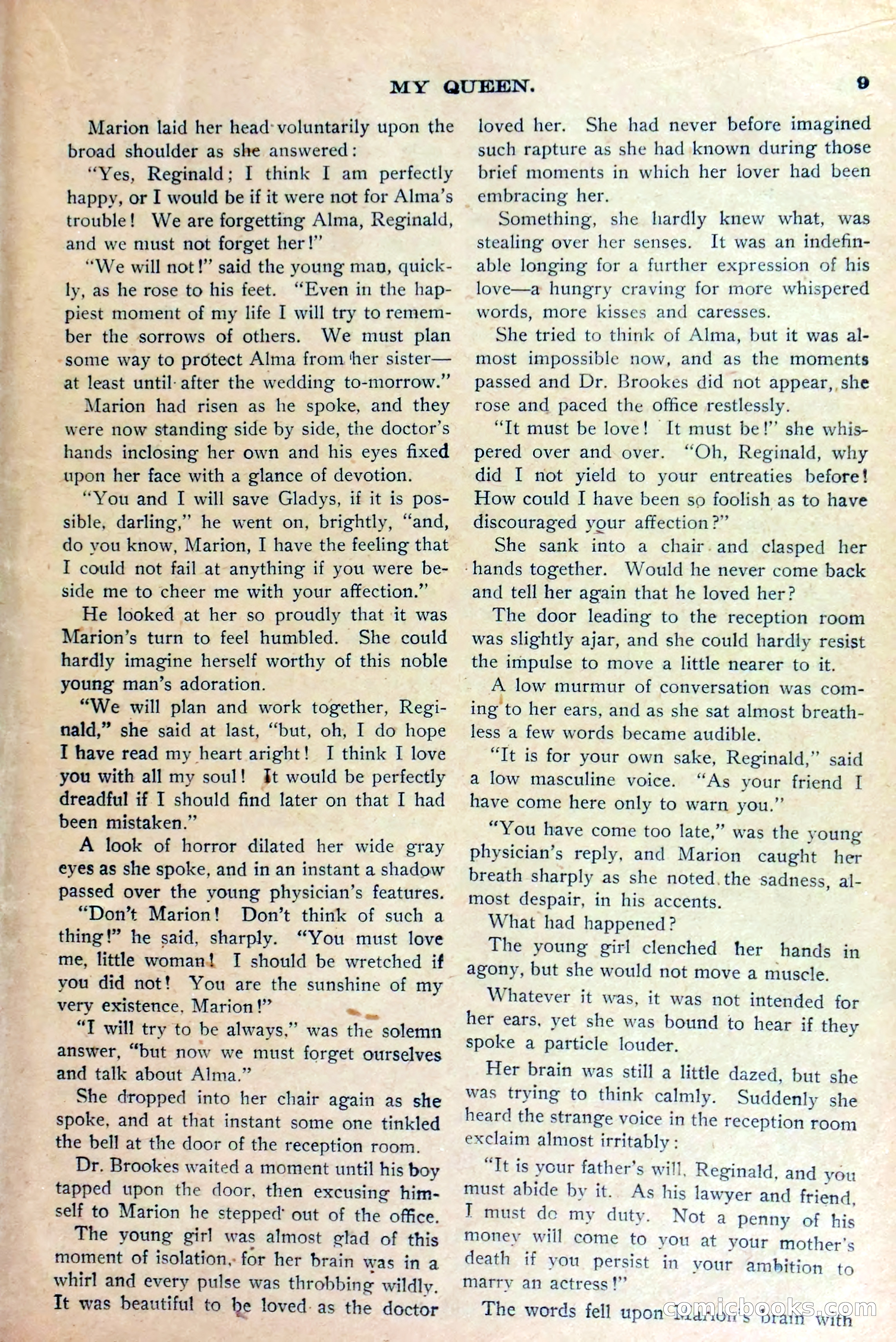 An Interrupted Wedding, or Marion Marlowe as Maid of Honor — page 12 of 38
