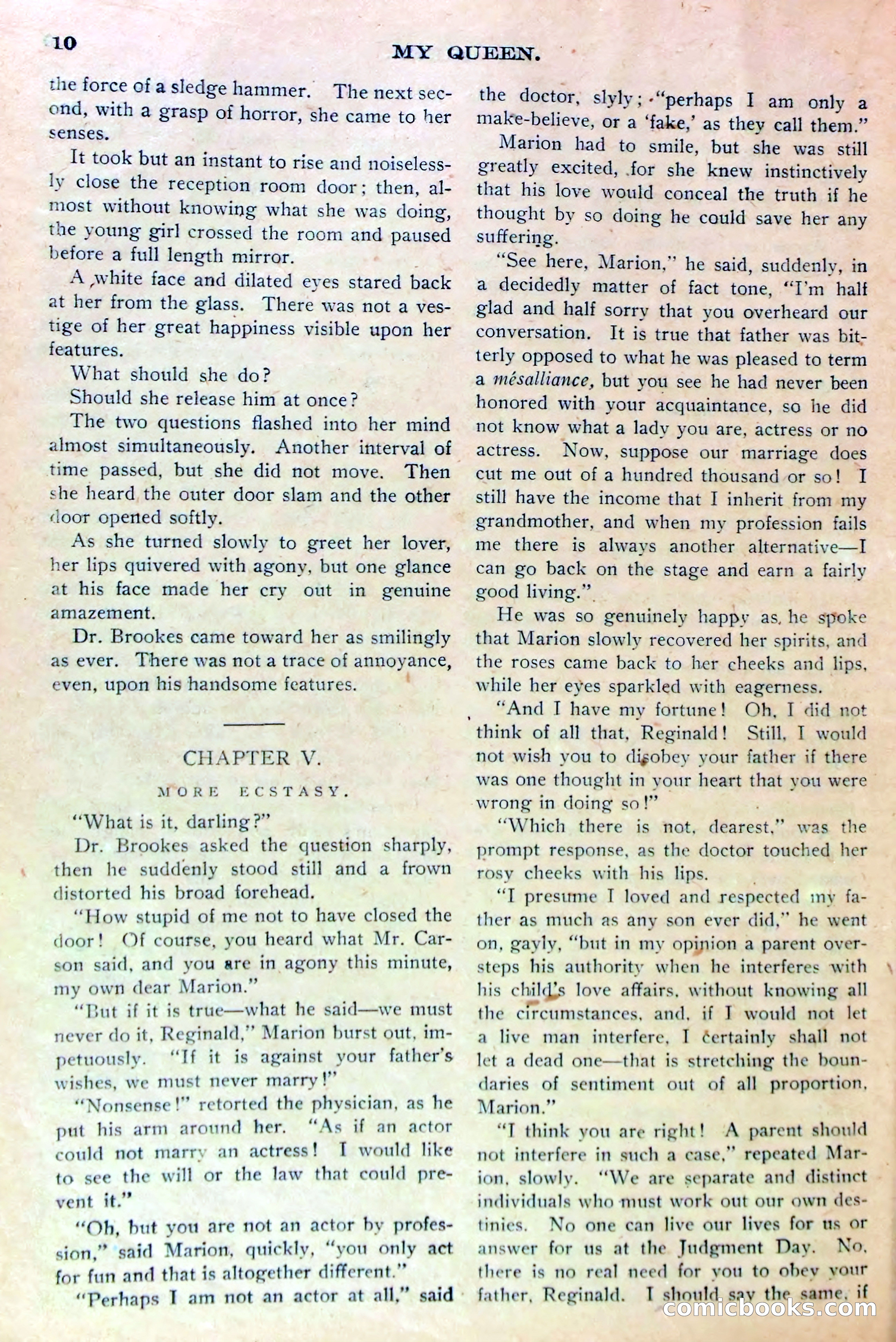 An Interrupted Wedding, or Marion Marlowe as Maid of Honor — page 13 of 38