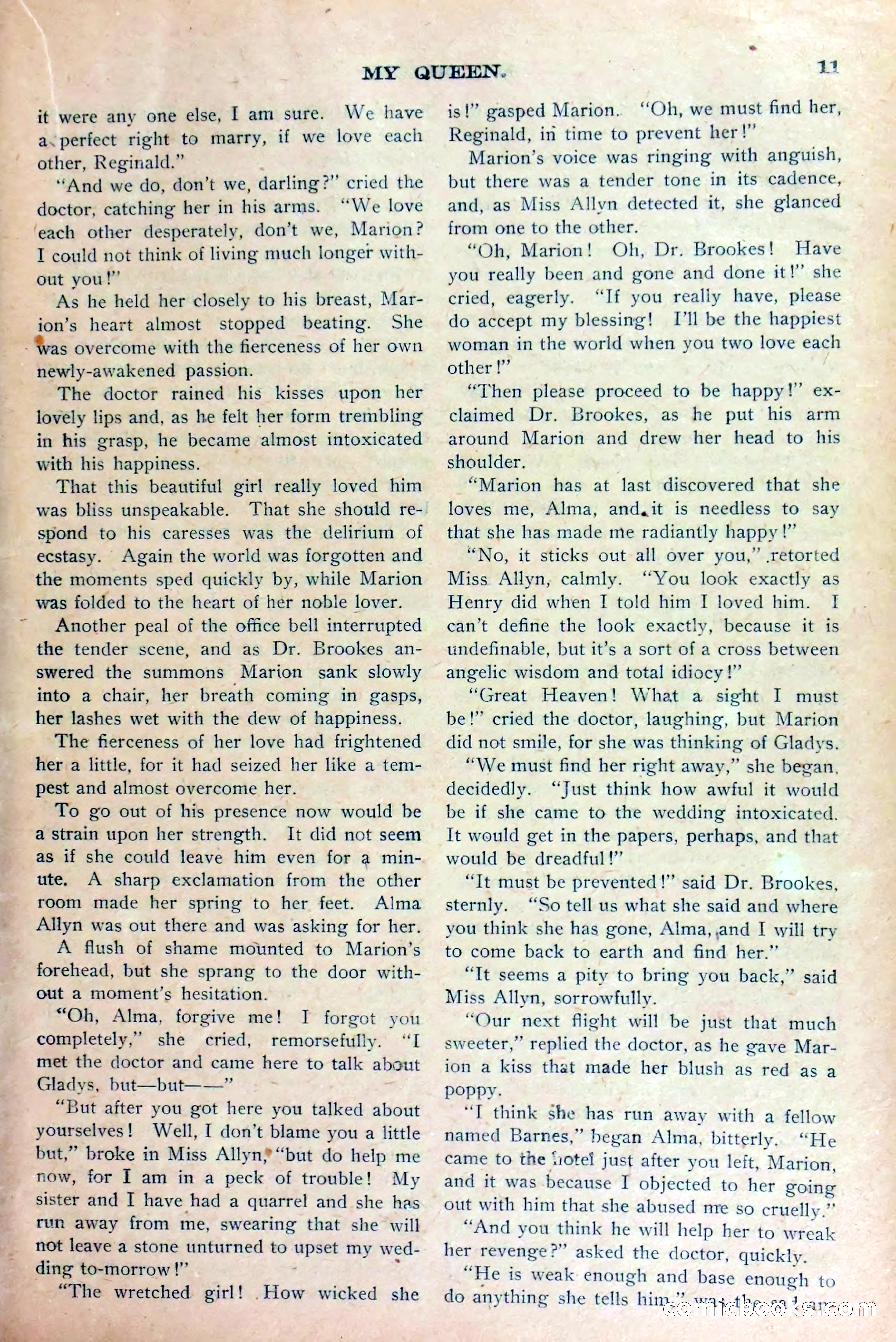 An Interrupted Wedding, or Marion Marlowe as Maid of Honor — page 14 of 38